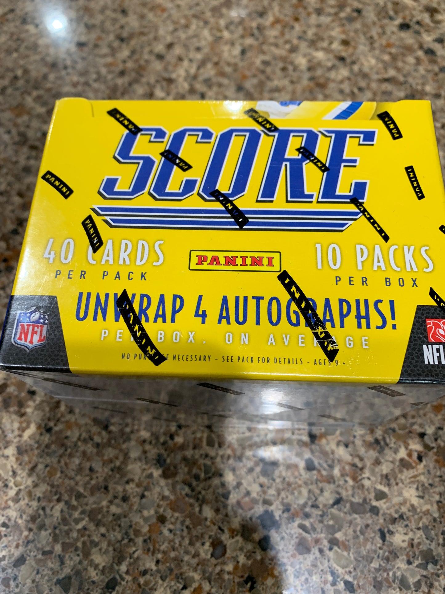2022 Panini Score Football Hobby Box