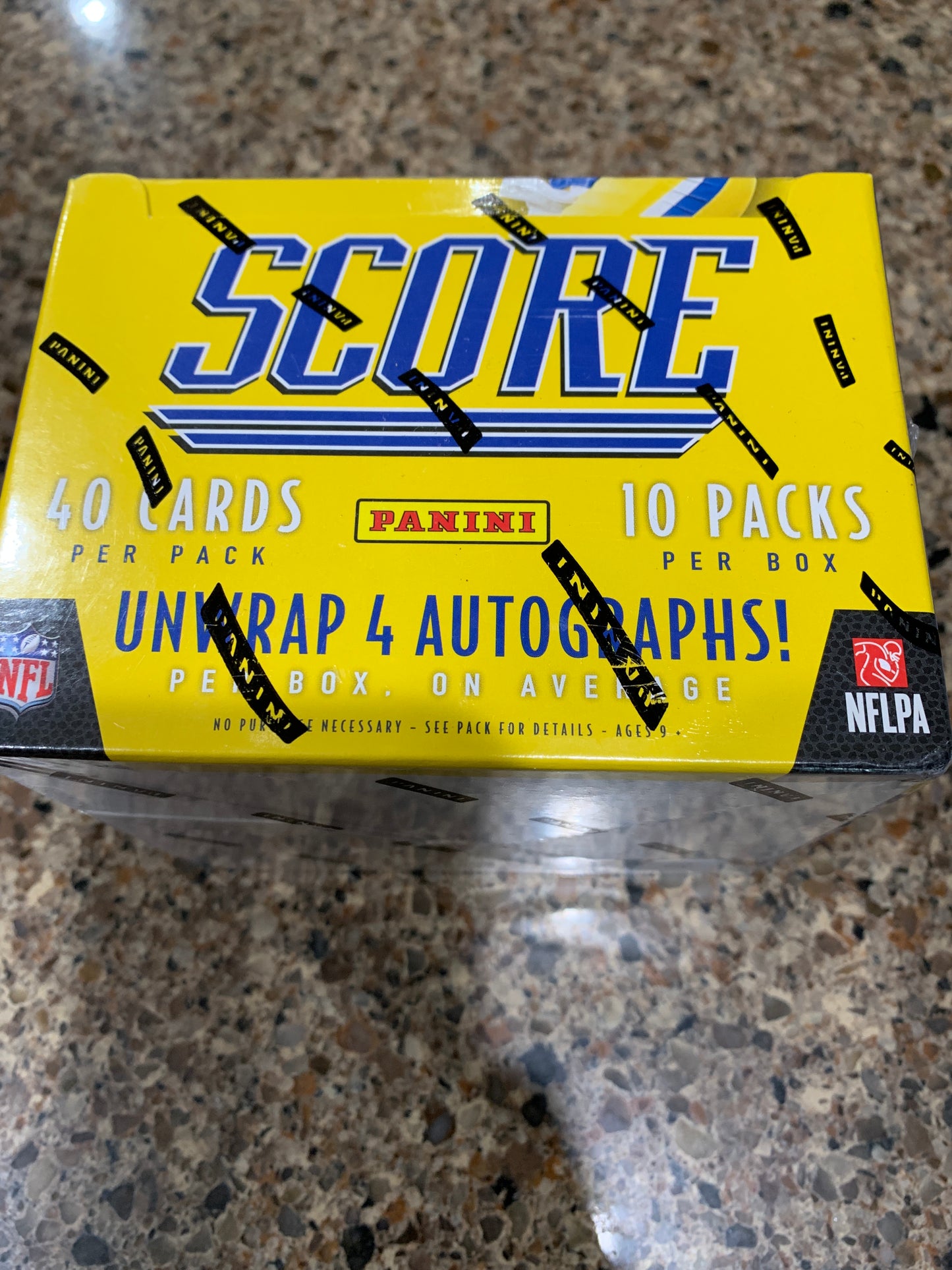 2022 Panini Score Football Hobby Box