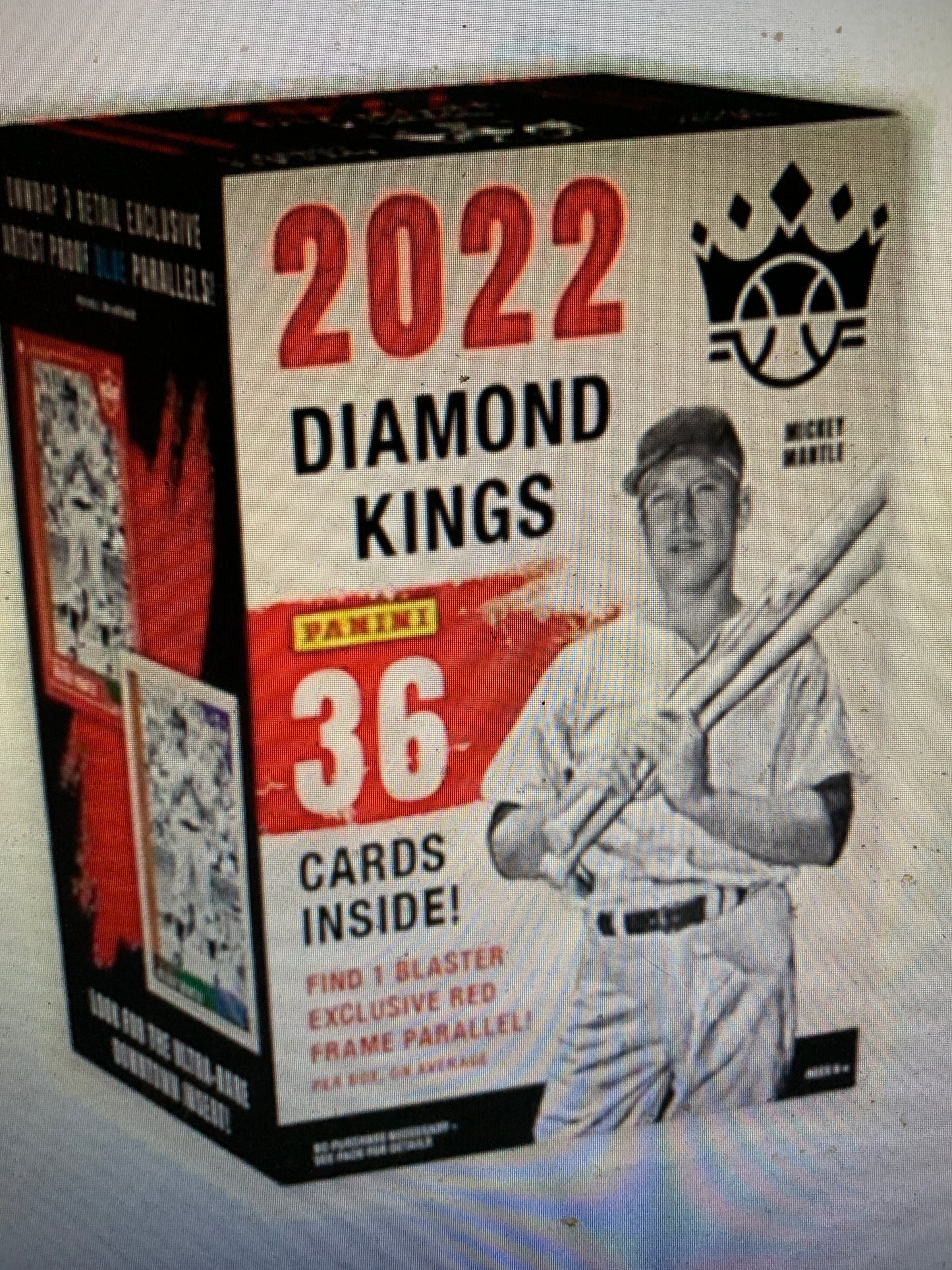 2022 Panini Diamond Kings Baseball Cards Blaster Box - 36 Cards