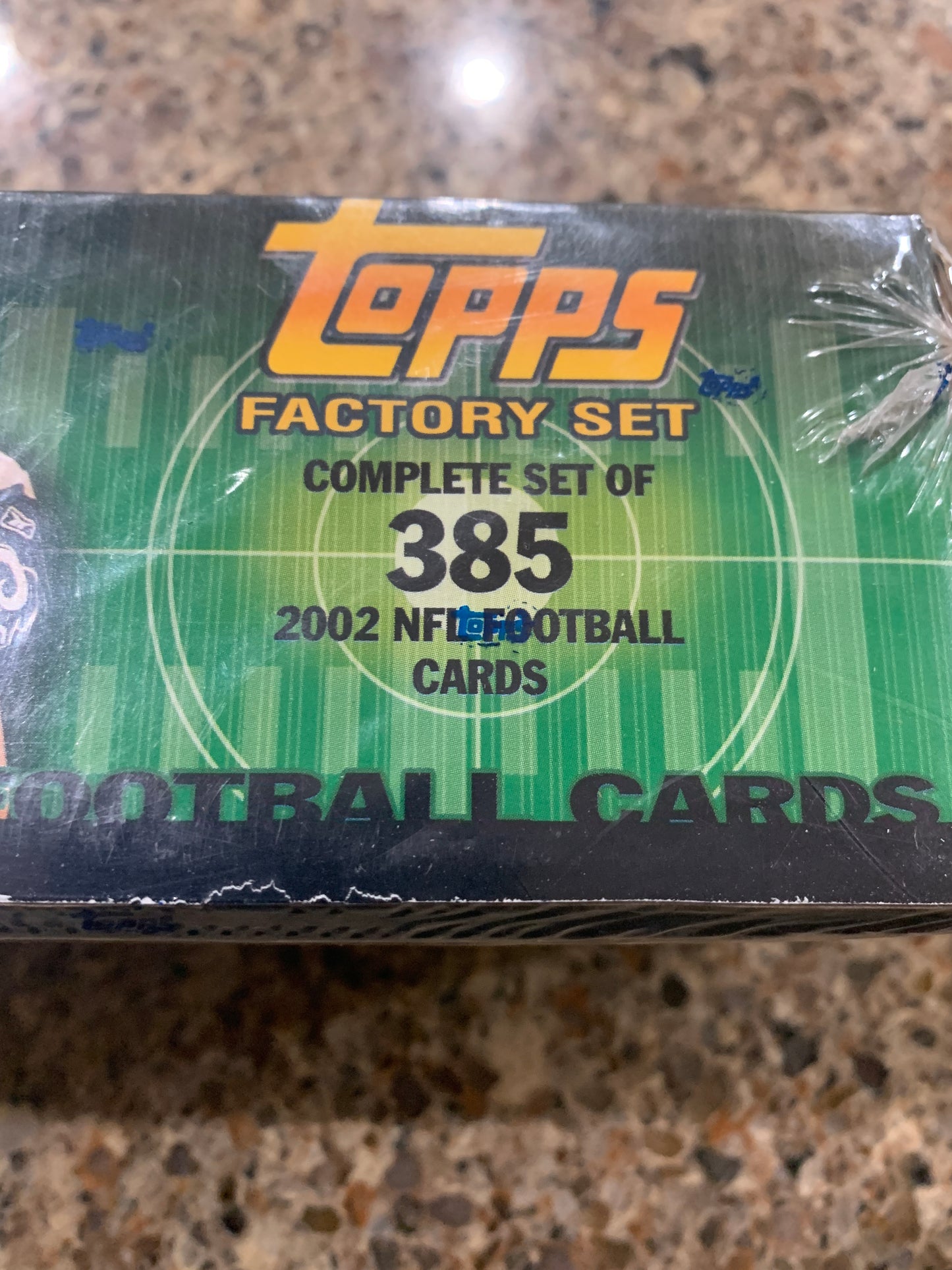2002 Topps Football Factory Sealed Complete Set!!! 385 Cards Total