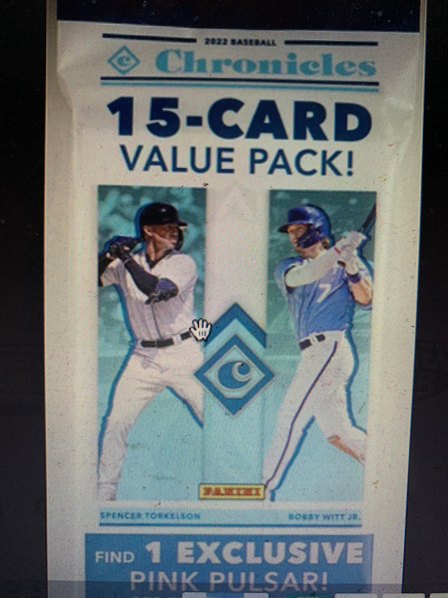 2022 Panini Chronicles Baseball Jumbo Value Pack. ( 1 Pack Lot)