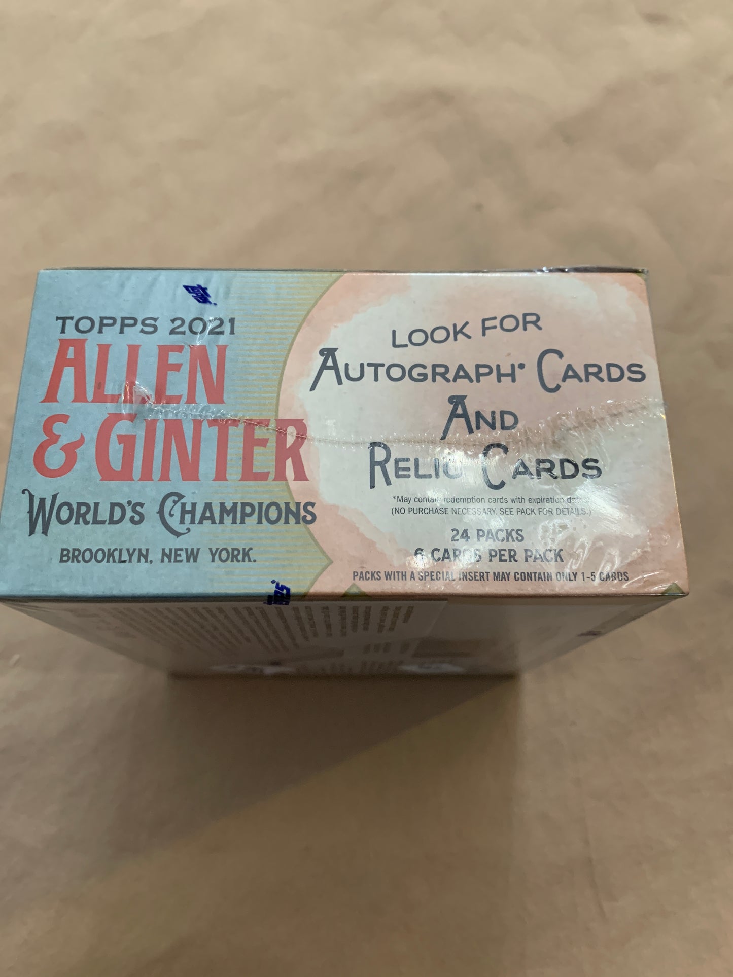 2021 Topps Allen & Ginter Factory Sealed 24 Pack Retail Box