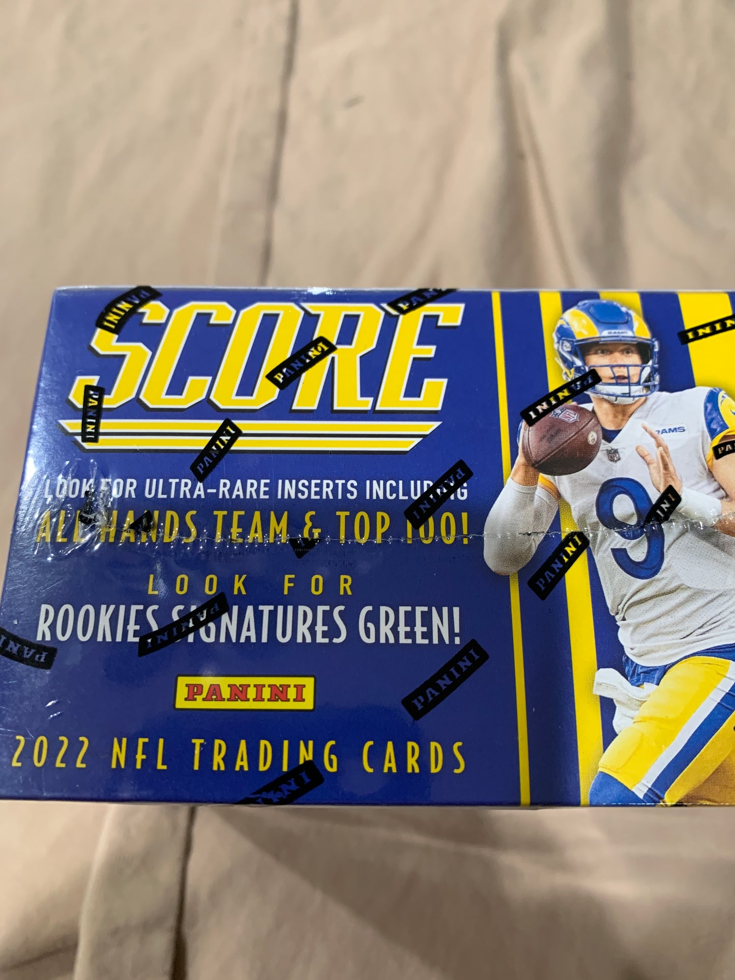 2022 Panini Score Football Retail 3 Pack lot. This listing is for a 3 pack lot.