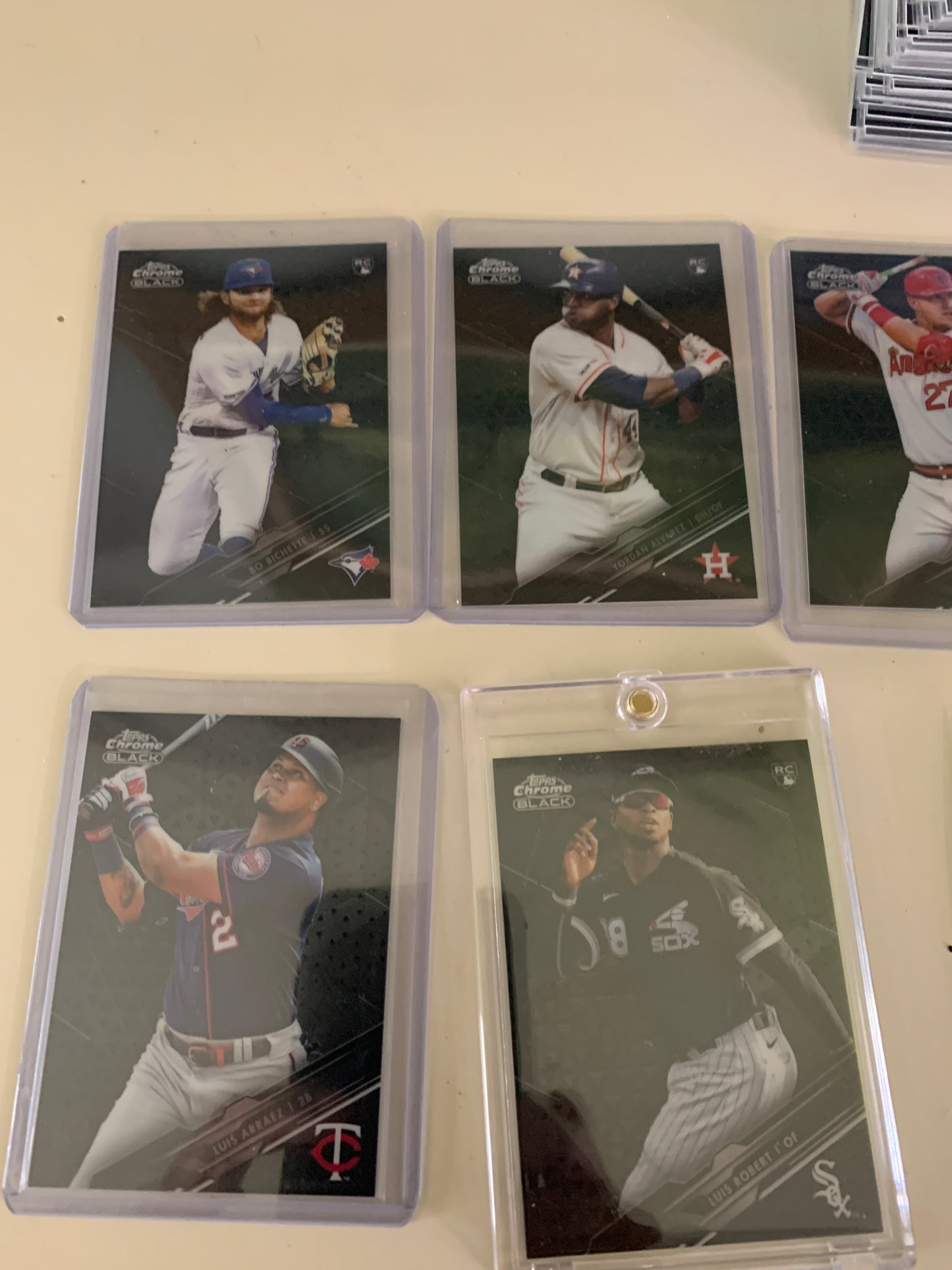 2021 Topps Chrome Black Baseball Complete Set one of a kind hand collected mint condition