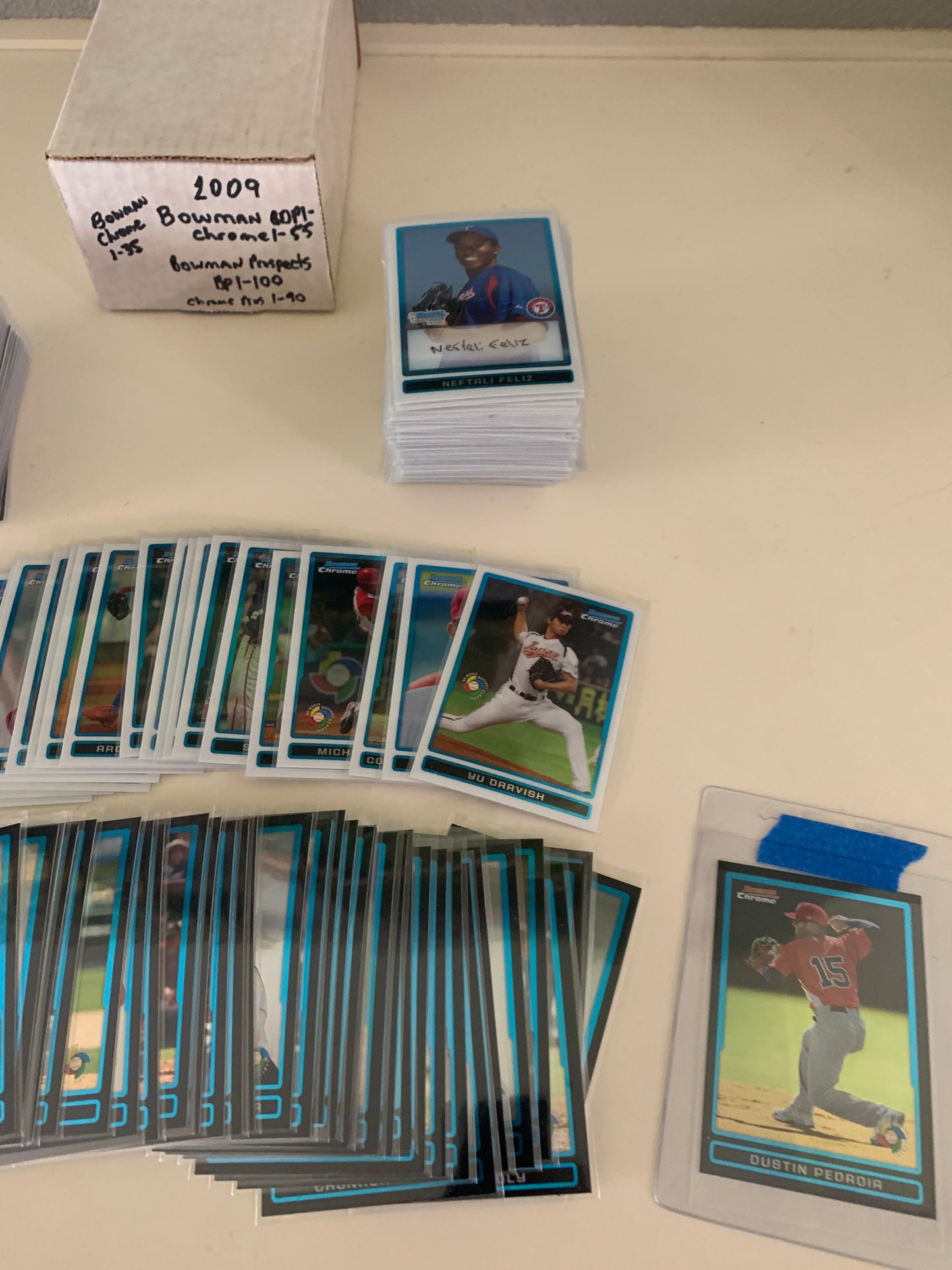2009 Bowman sets Bowman Prospects,Chrome Prospects,WBC prospects and chrome