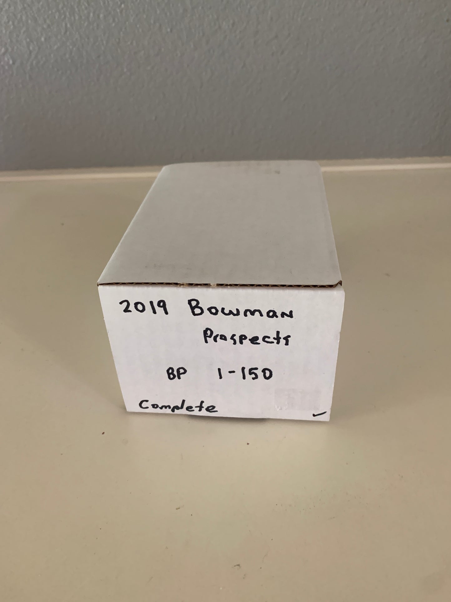 2019 Bowman Prospects Paper Complete Set 1-150 Wander Franco, Julio Rodriguez