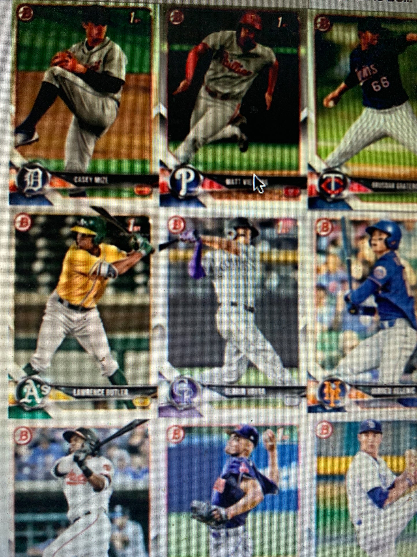 2018 Bowman Draft Baseball Complete Hand Collated Paper Base Set 1-200