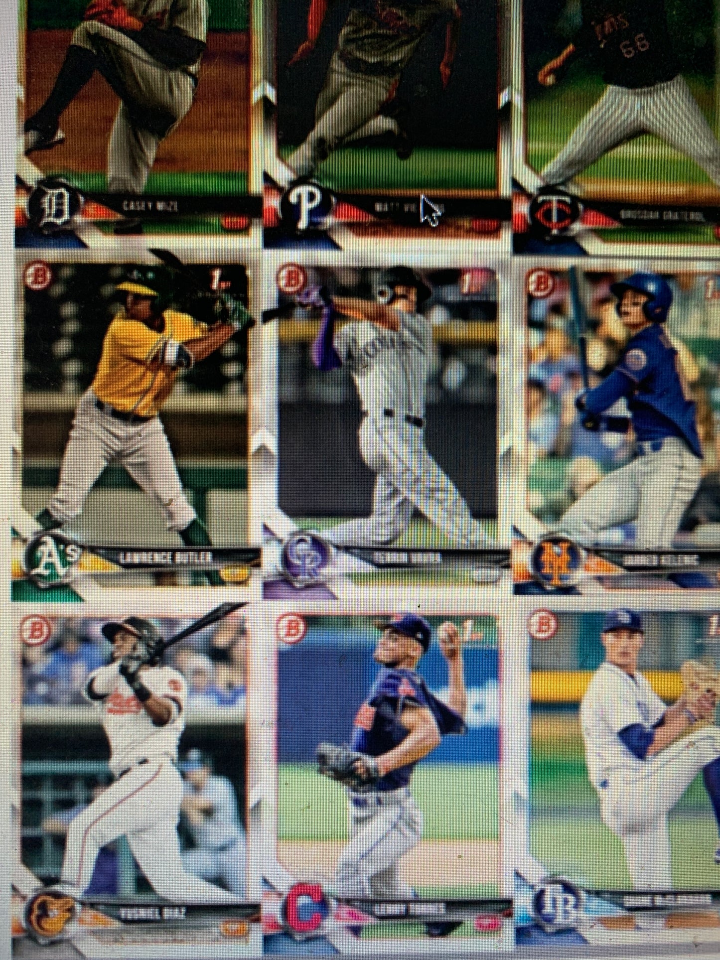2018 Bowman Draft Baseball Complete Hand Collated Paper Base Set 1-200