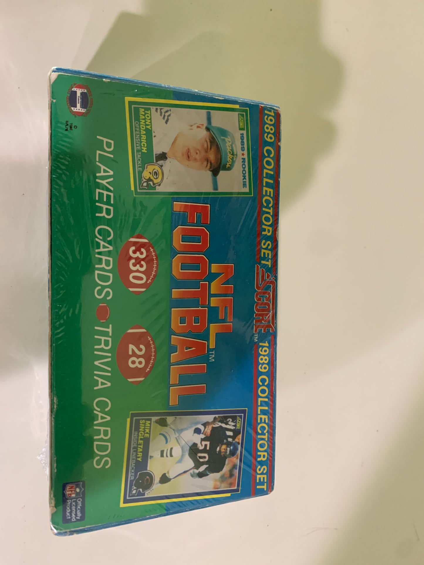 1989 Score Football Factory Set - Barry S, Troy A, Deion S, ALL ROOKIES