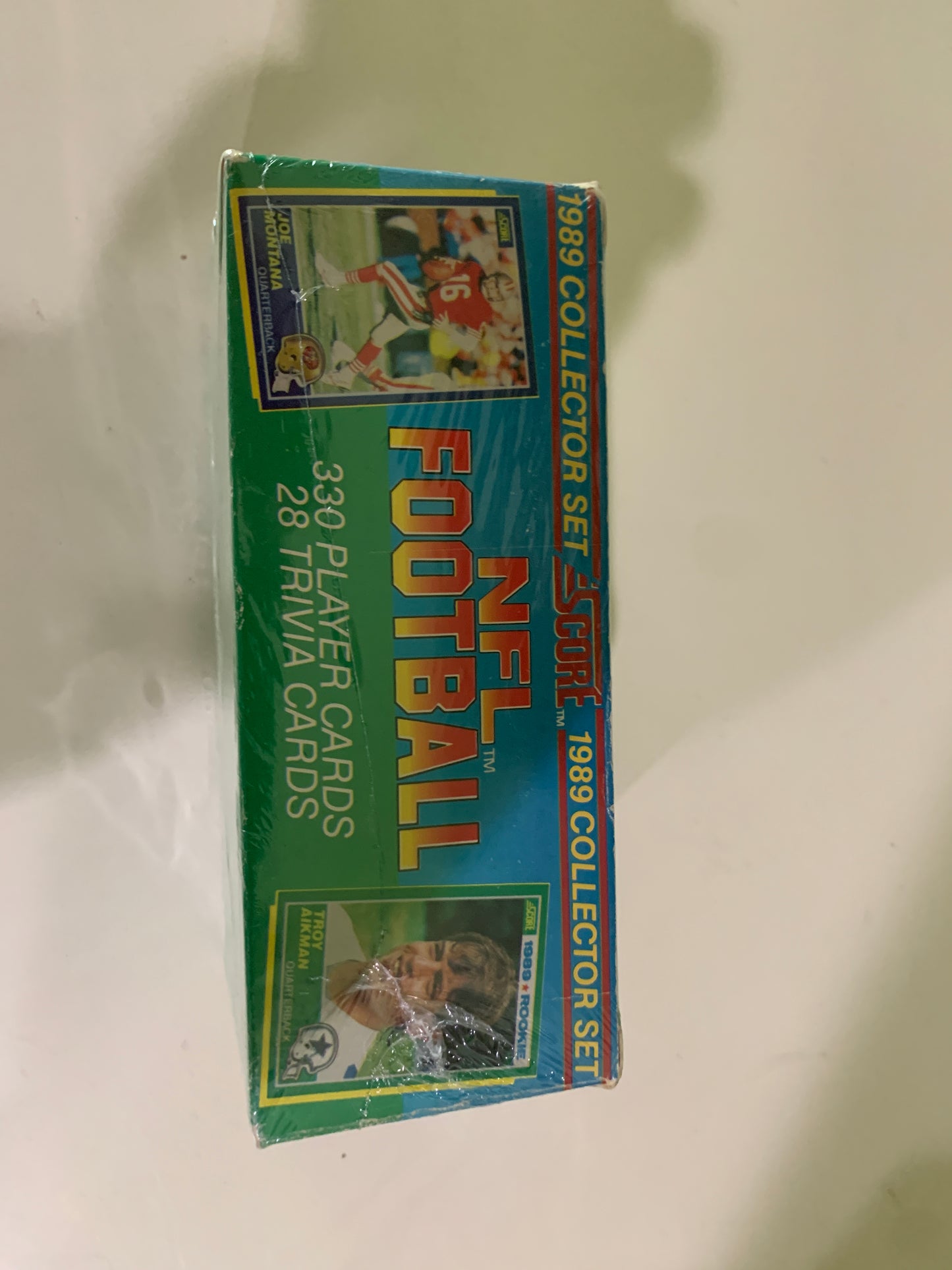 1989 Score Football Factory Set - Barry S, Troy A, Deion S, ALL ROOKIES