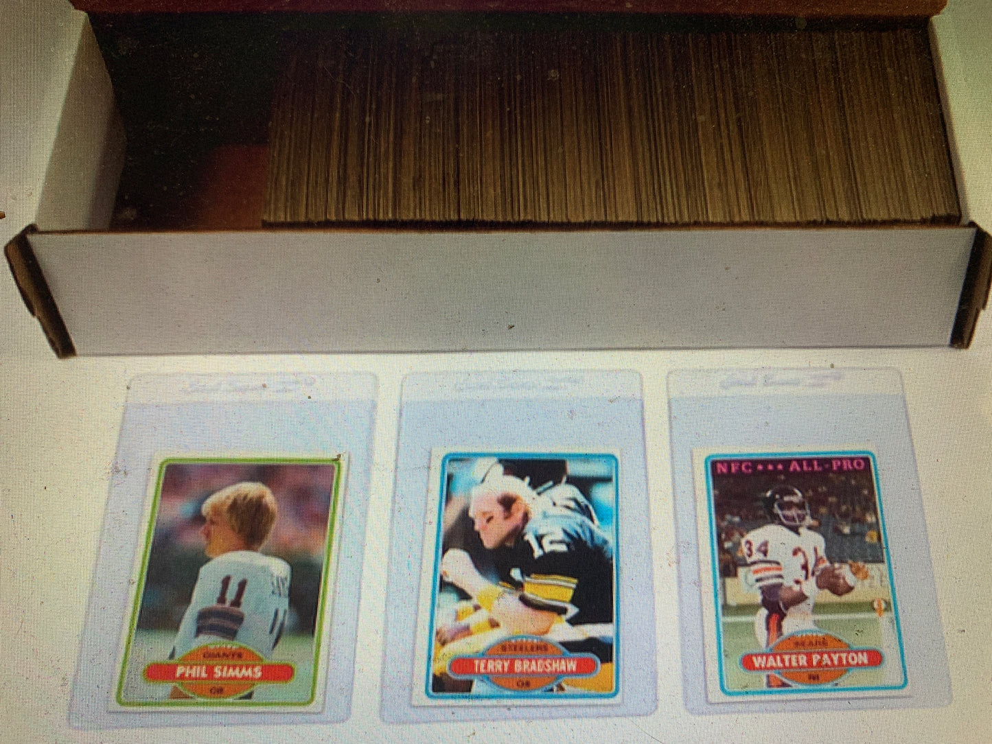 1980 Topps Football Complete Hi-Grade Set Sims RC Payton