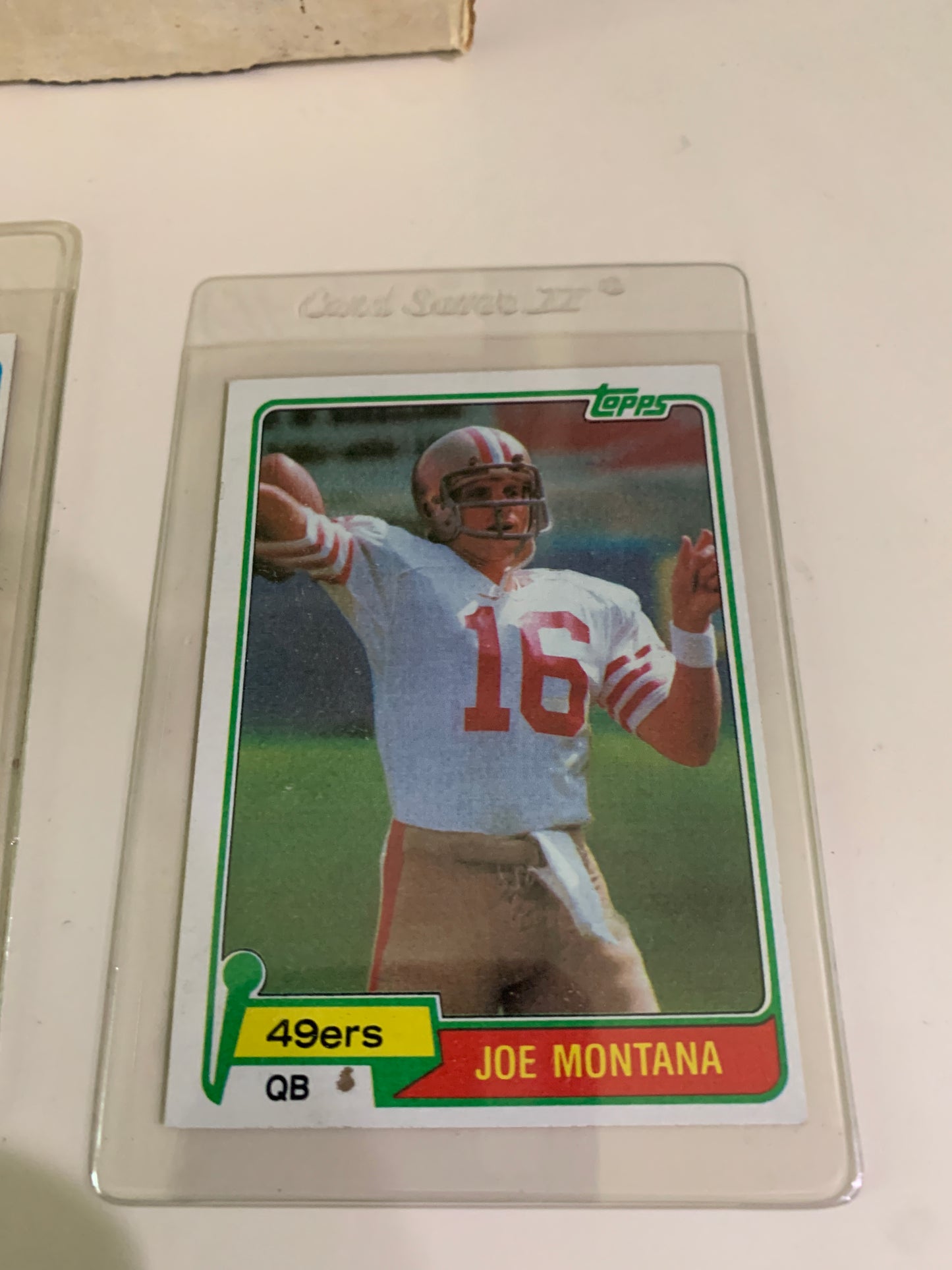 1981 Topps Football Card Complete Set (1-528) Montana Rookie