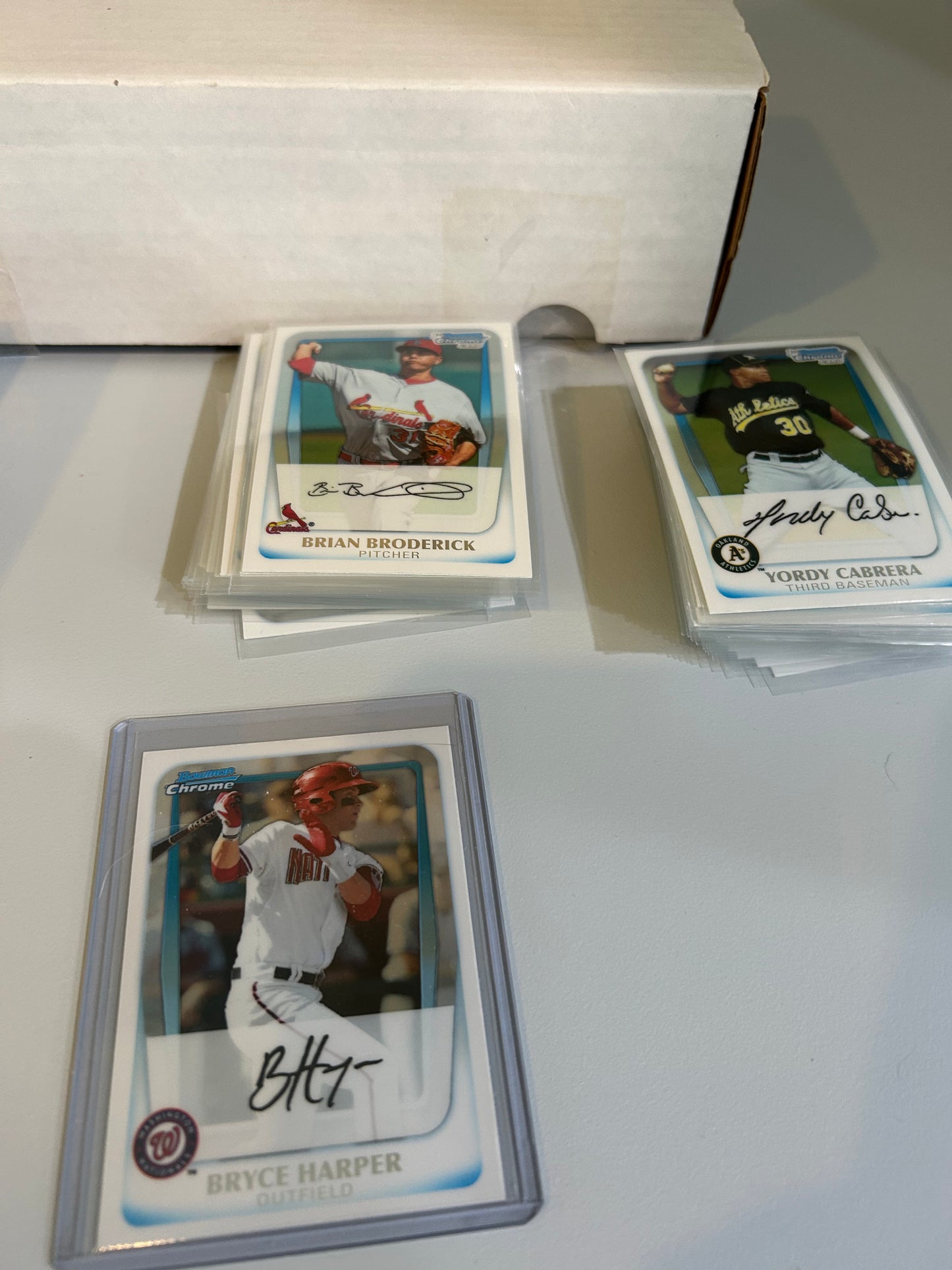 2011 Bowman Chrome Baseball BCP 1-110