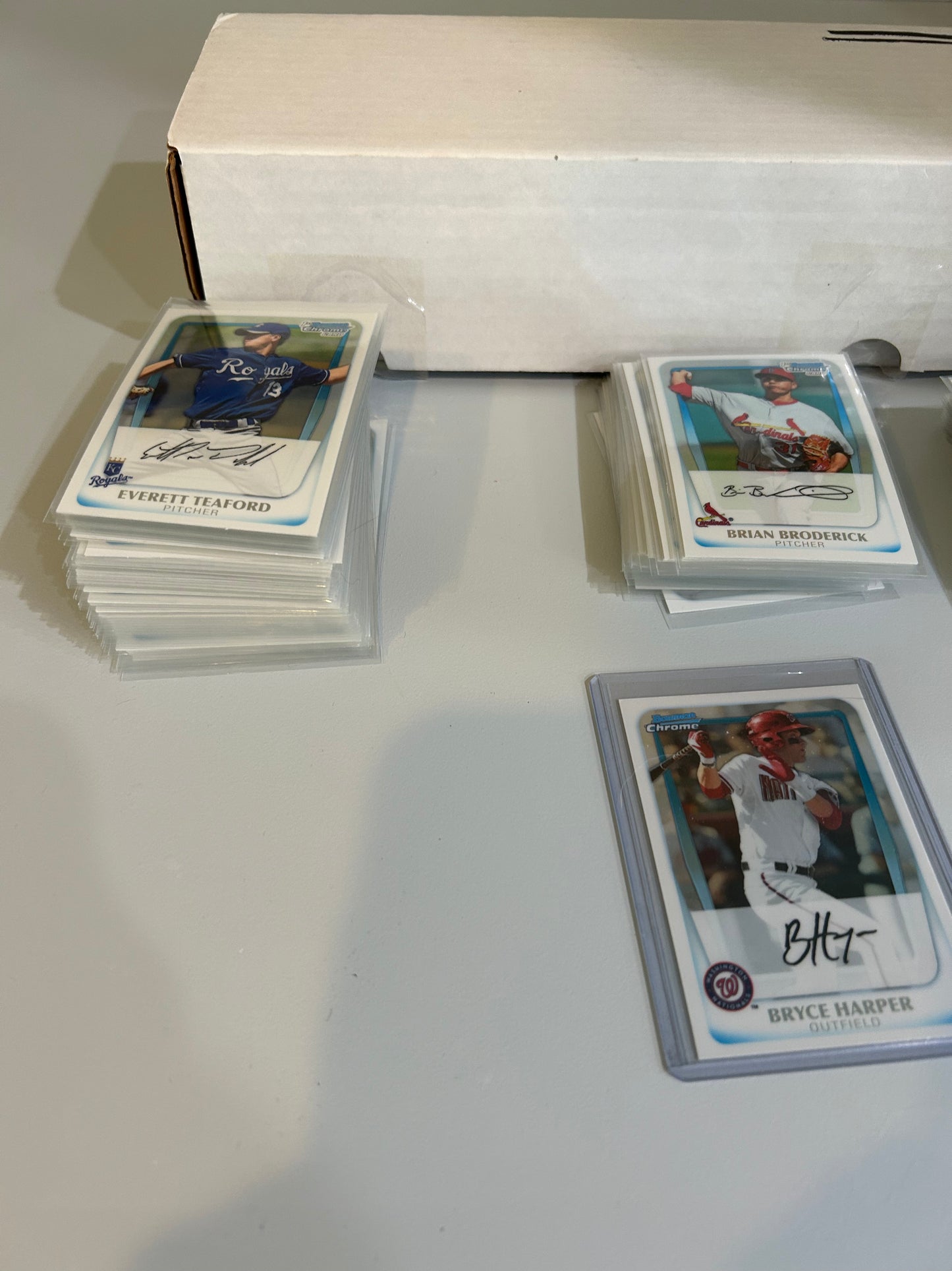 2011 Bowman Chrome Baseball BCP 1-110