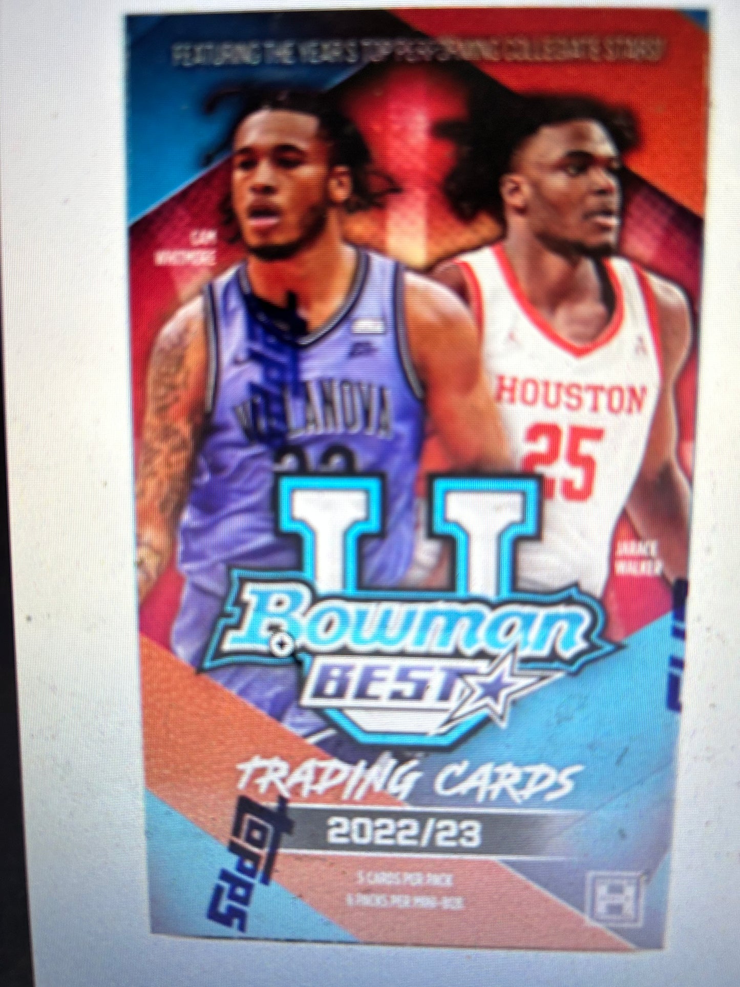 2022/23 Bowman University's Best Basketball Hobby Box