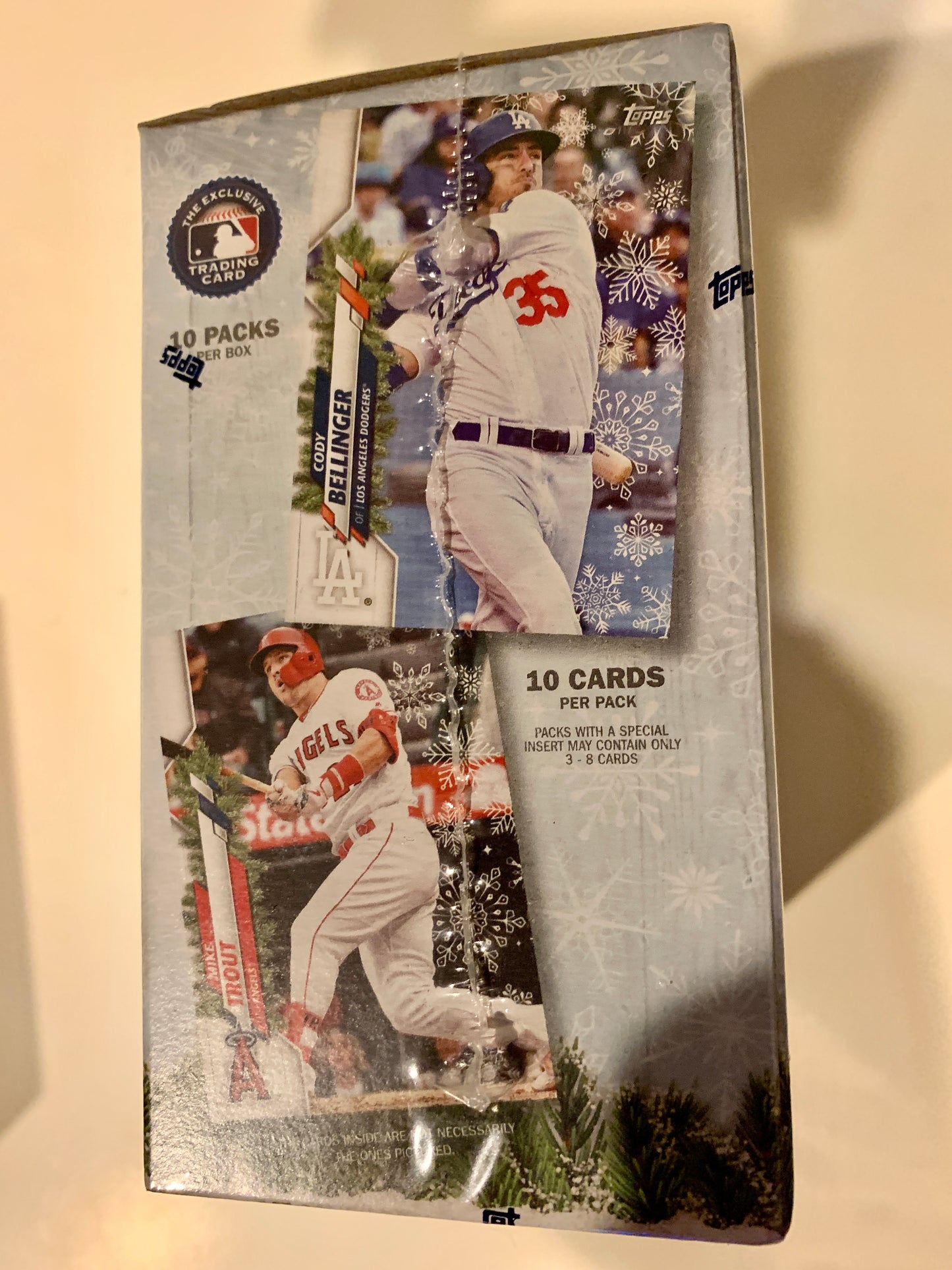 2020 Topps Holiday Baseball Mega Box Cards retail exclusive