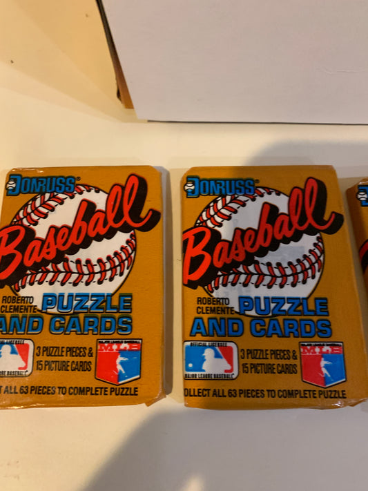 1987 Donruss Single Pack from a fresh opened box Look for RC Maddux,Bonds,Larkin, Bo Jackson