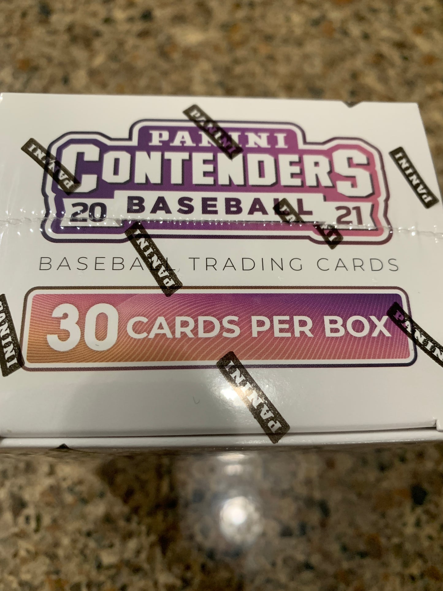 2021 Panini Contenders Baseball Trading Card Box (BLASTER) 1 Auto or Memorabilia per box
