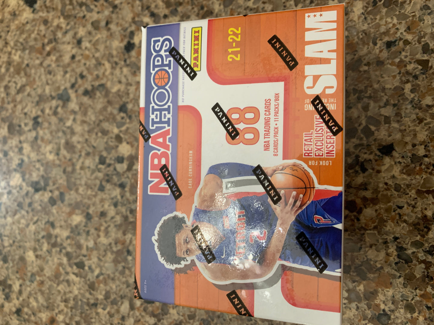 2021-2022 Nba hoops trading card blaster box