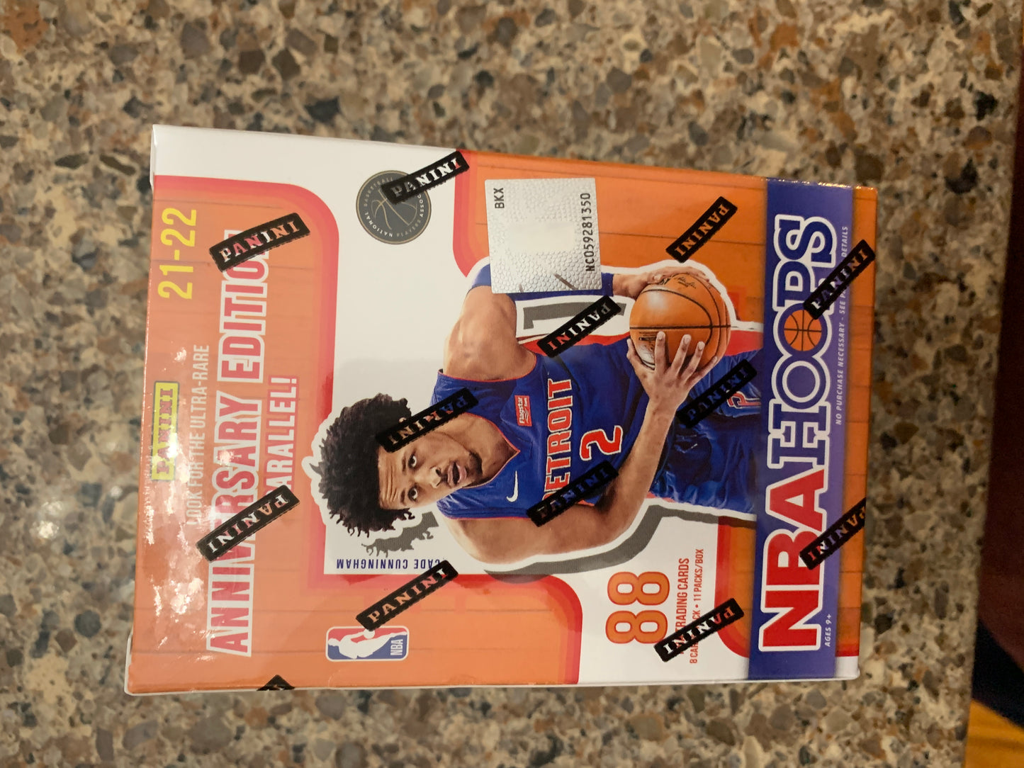 2021-2022 Nba hoops trading card blaster box
