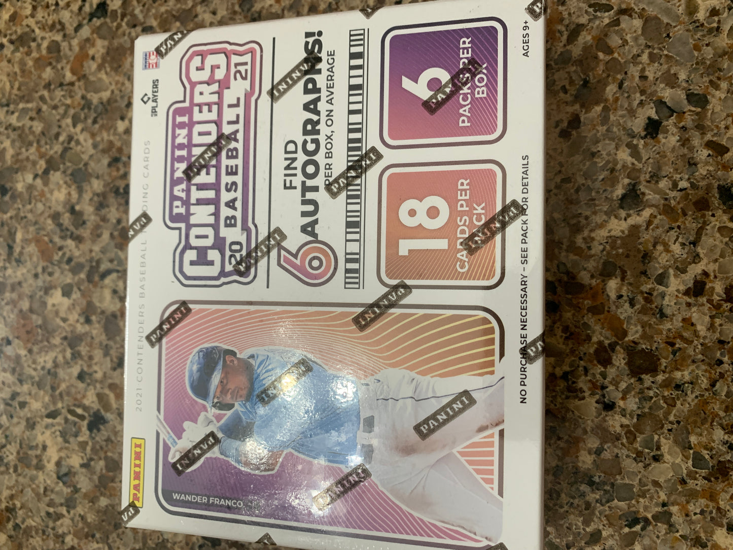 2021 Panini Contenders Baseball Hobby Single Pack. ( 1 Pack Lot)