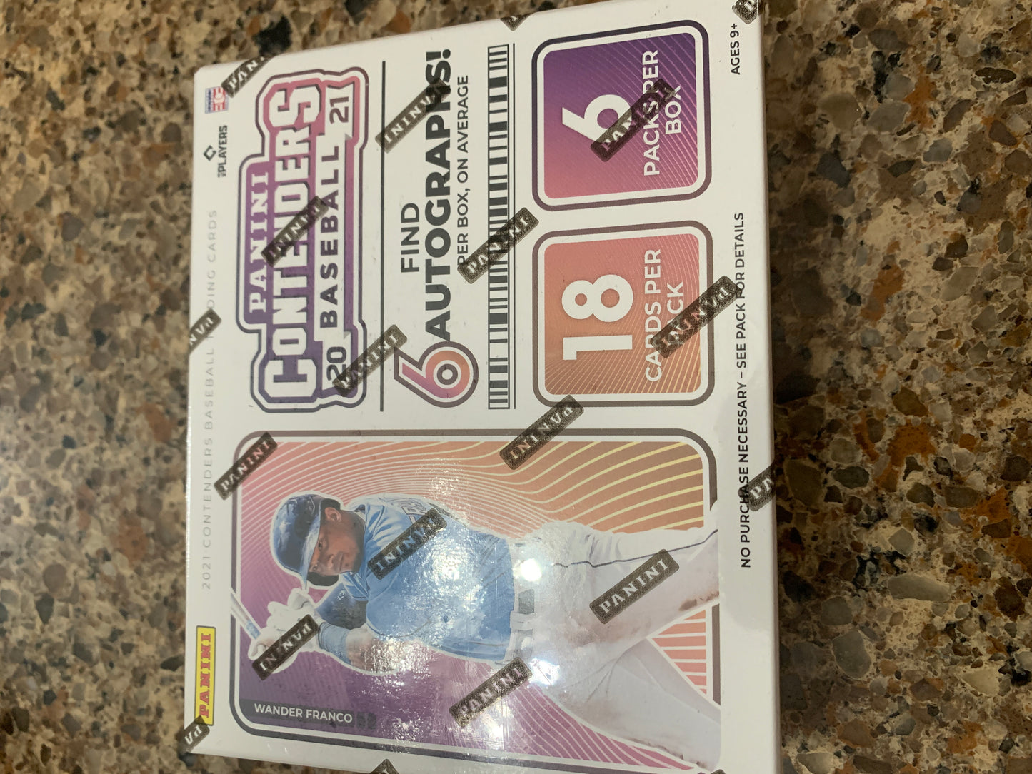 2021 Panini Contenders Baseball Hobby Single Pack. ( 1 Pack Lot)