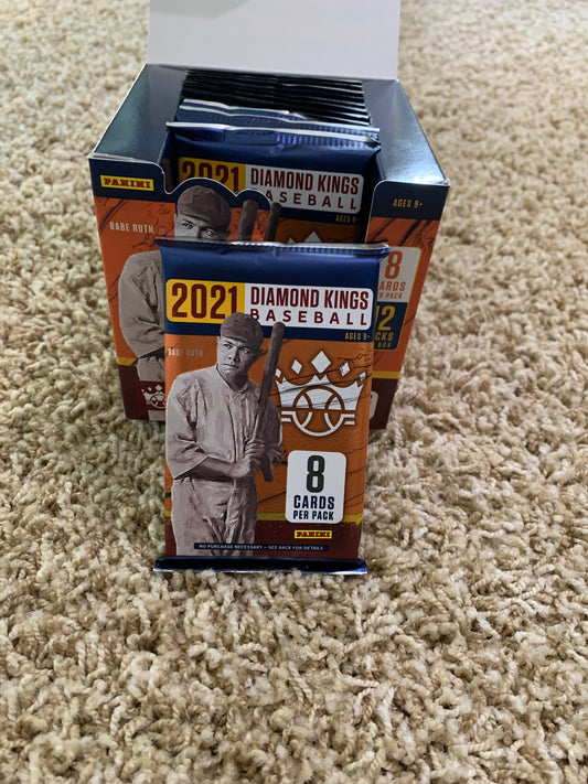 2021 Panini Donruss Diamond Kings Baseball Hobby Single Pack