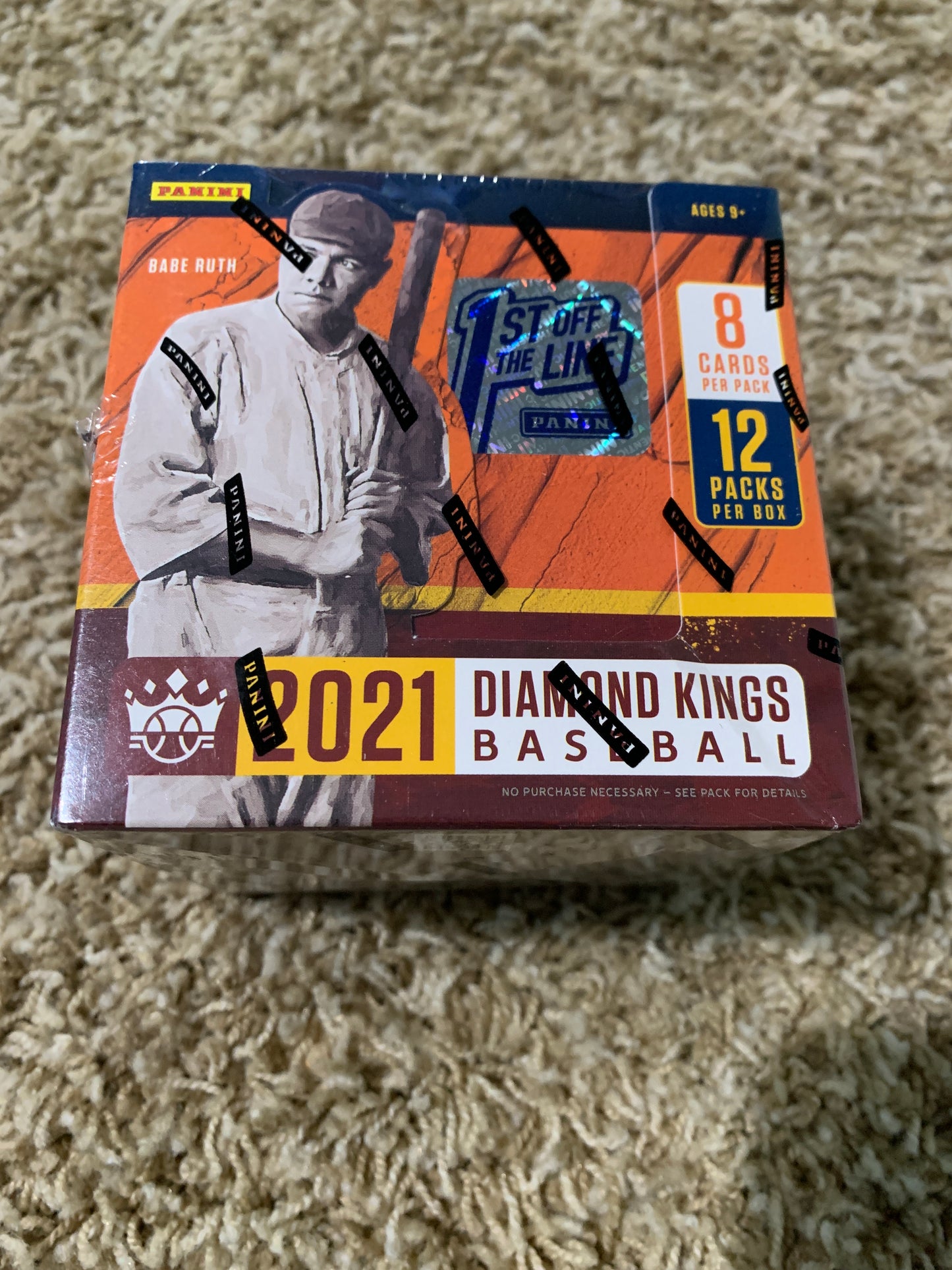 2021 Panini Diamond Kings Major League Baseball Hobby Box (1st Off The Line, 96