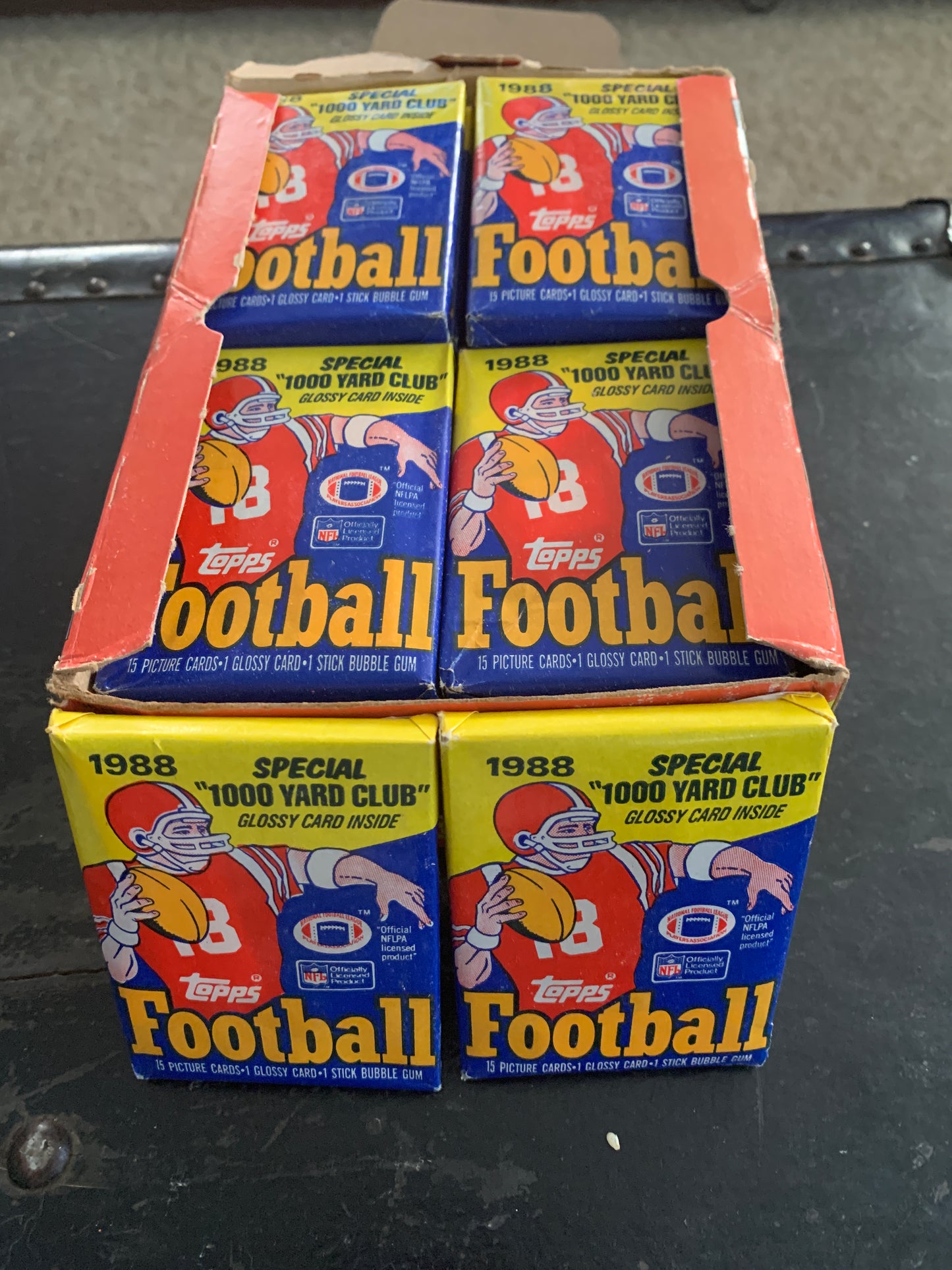 1988 Topps Football 1 Sealed Wax Pack Bo Jackson, Elway, Montana And Rice!
