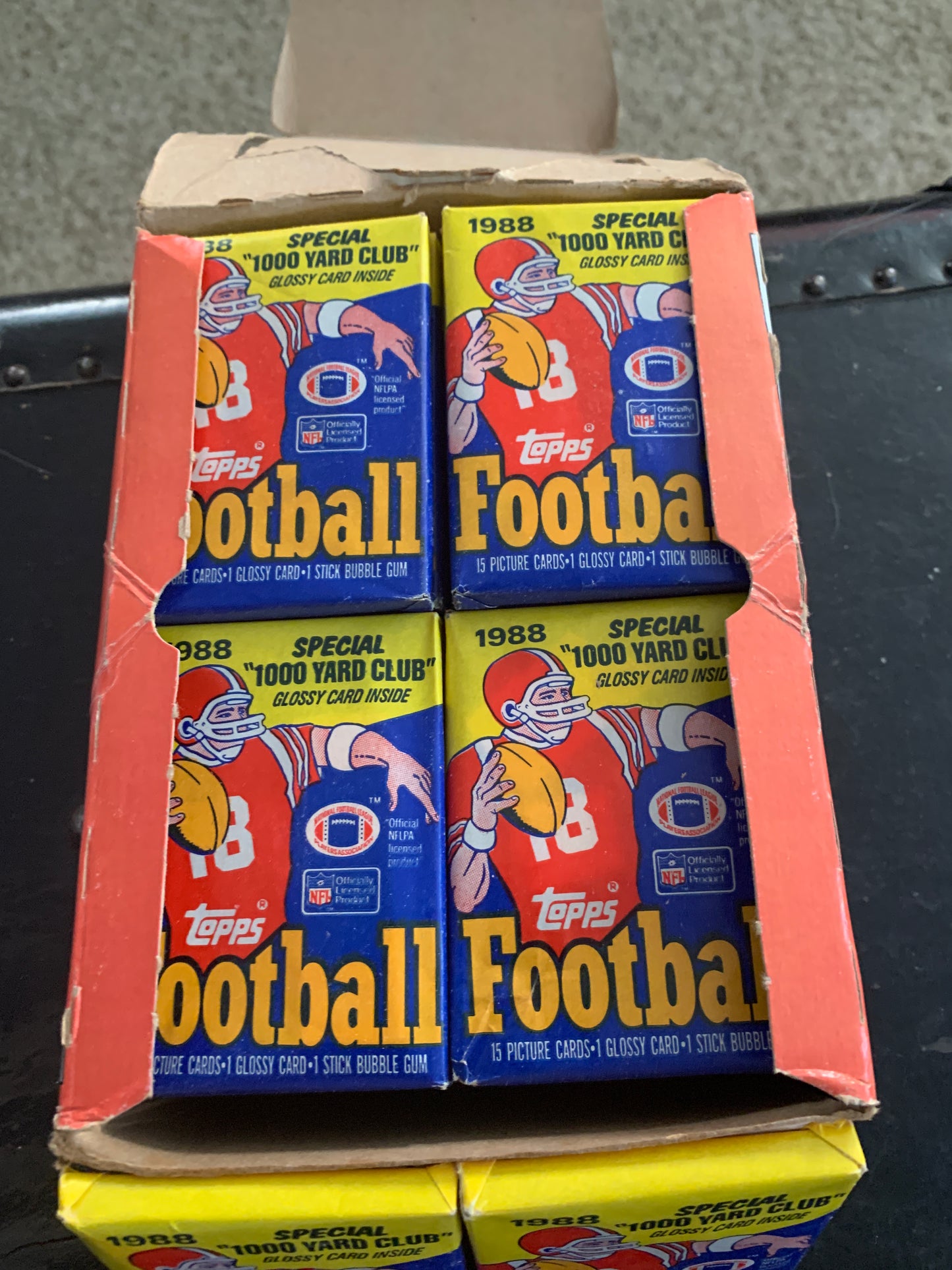 1988 Topps Football 1 Sealed Wax Pack Bo Jackson, Elway, Montana And Rice!