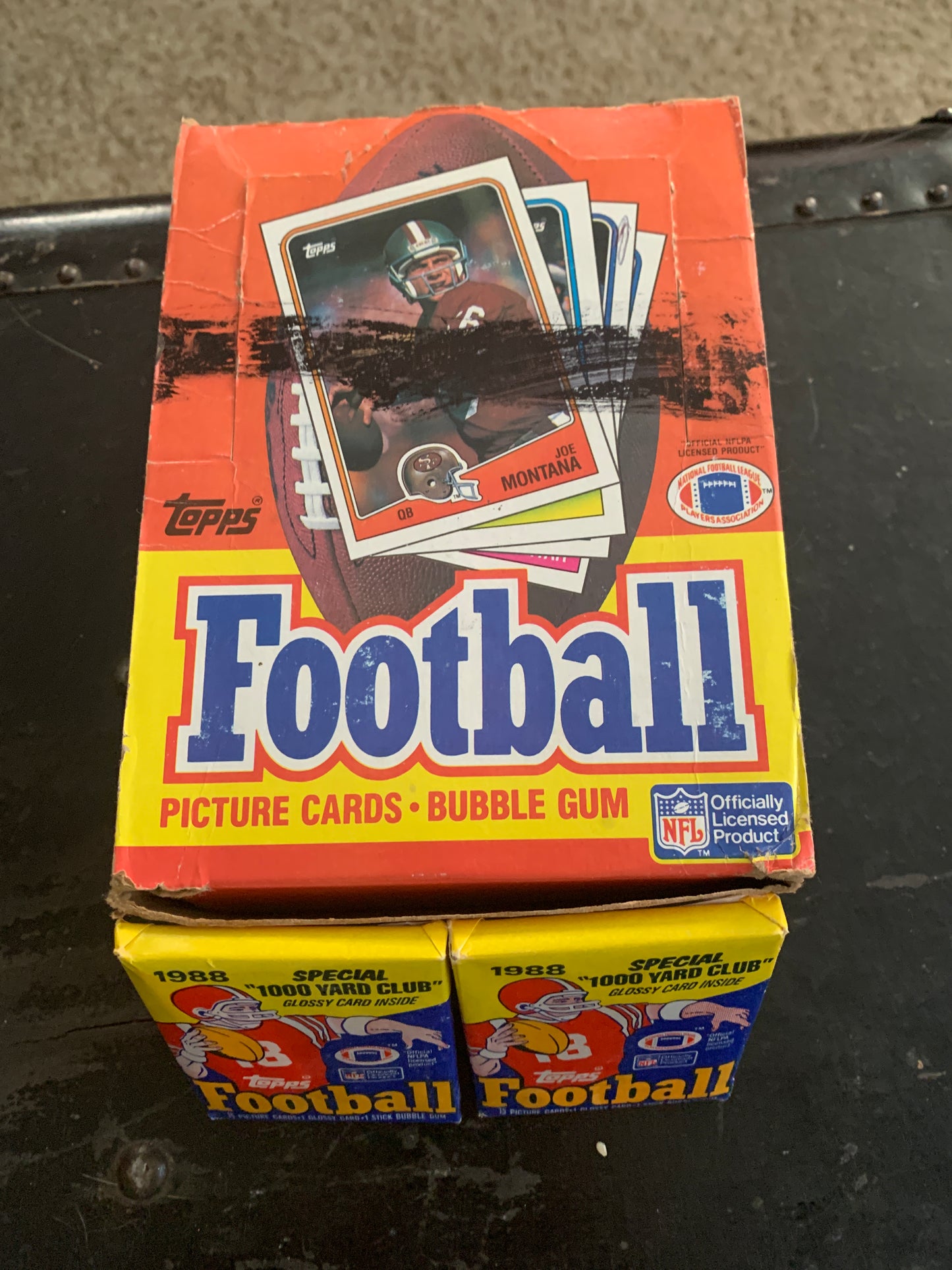 1988 Topps Football 1 Sealed Wax Pack Bo Jackson, Elway, Montana And Rice!