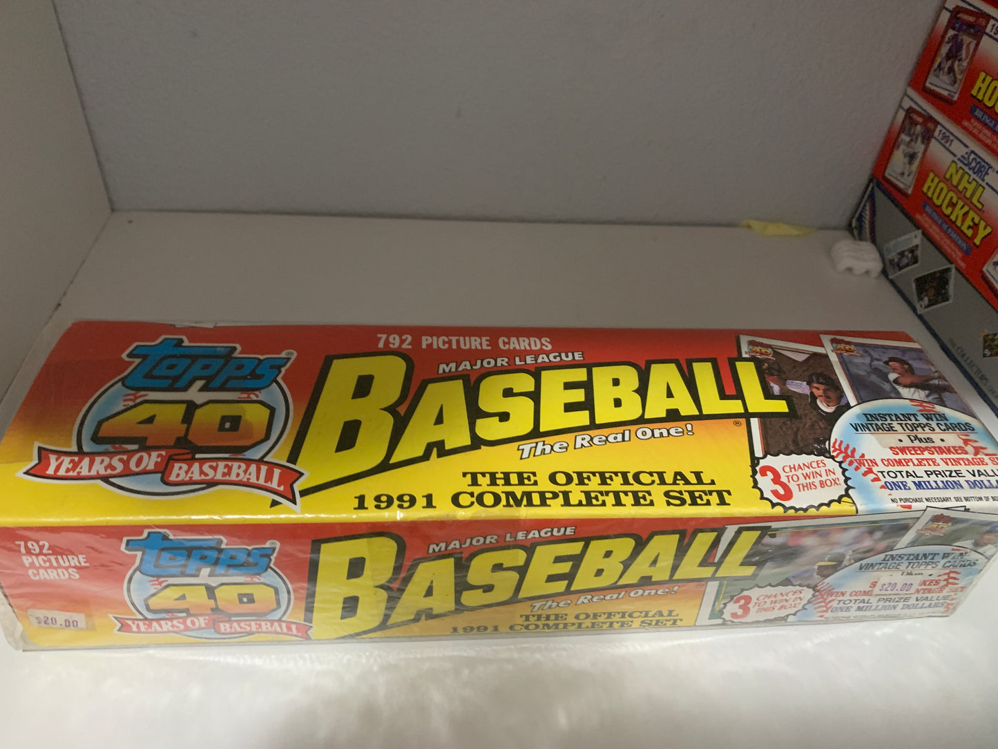 1991 Topps Baseball Complete Set (792) Chipper Jones Rookie