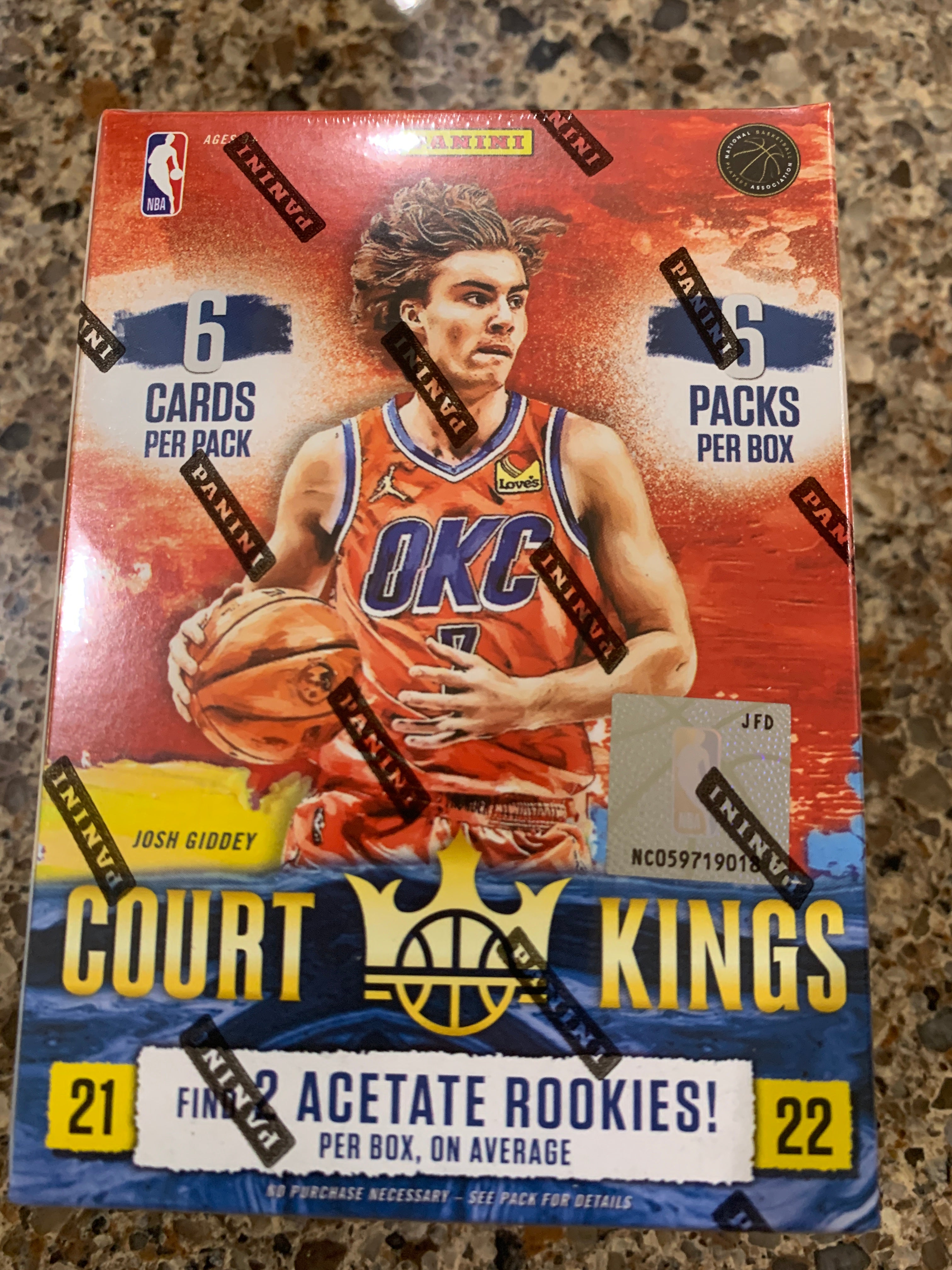 2021-22 Panini Court Kings Basketball Blaster Box NBA