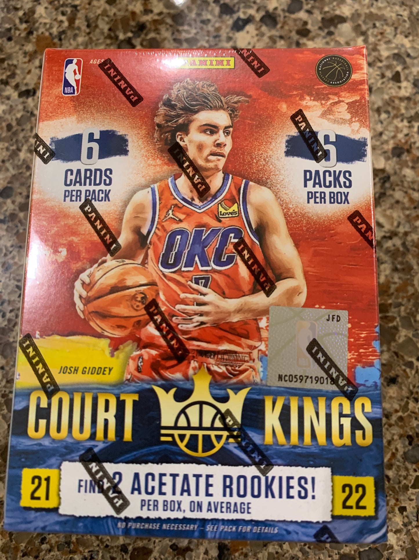 2021-22 Panini Court Kings Basketball Blaster Box NBA International