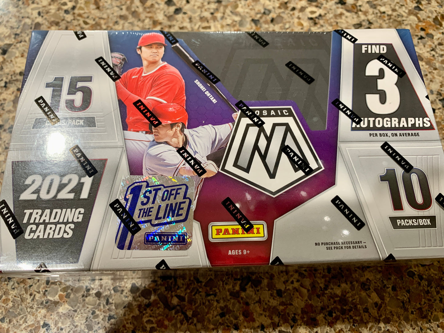 2021 Mosaic Baseball Sealed FOTL Hobby Box NEW