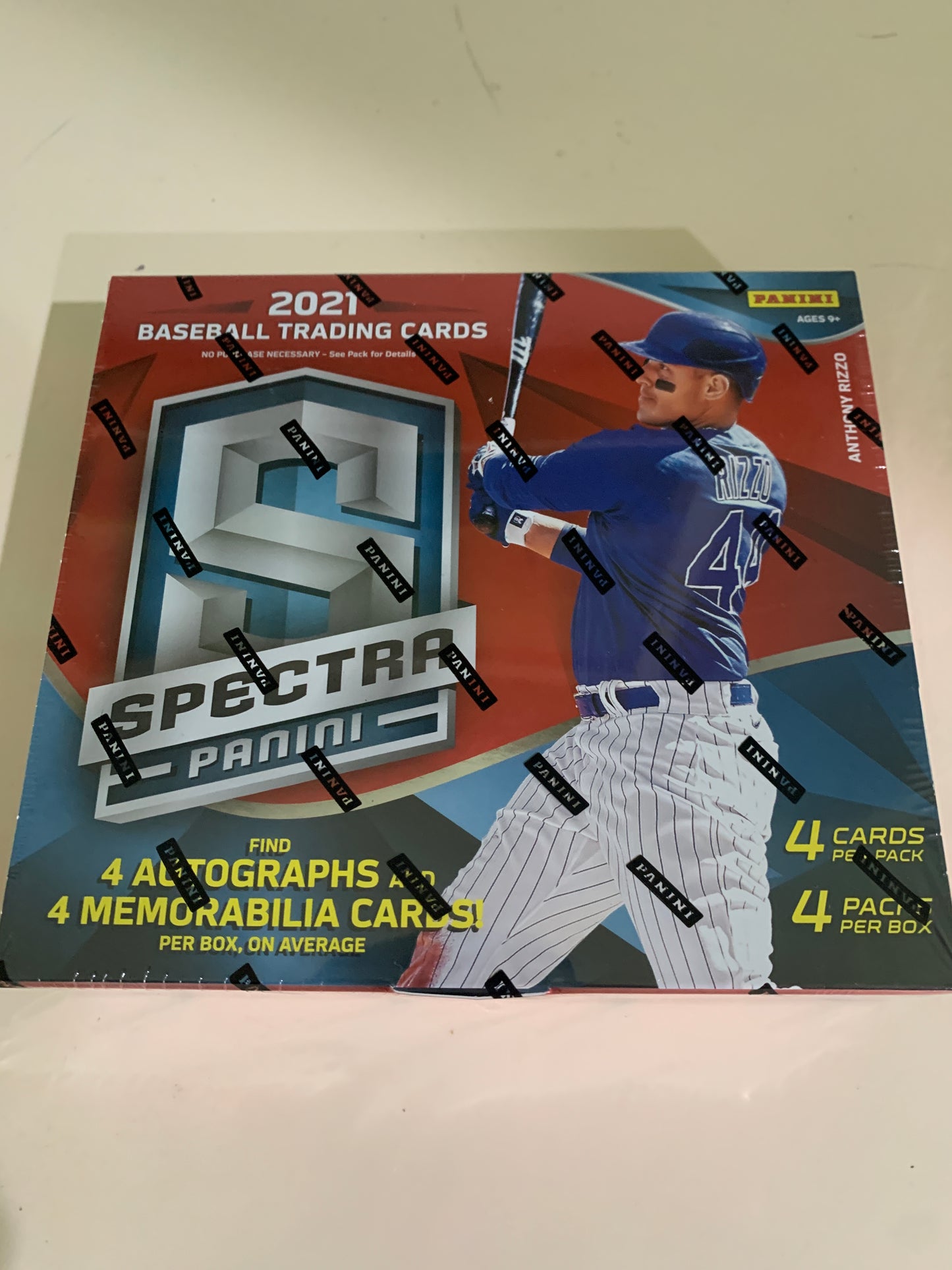 2021 Panini Spectra Baseball Hobby Box.
