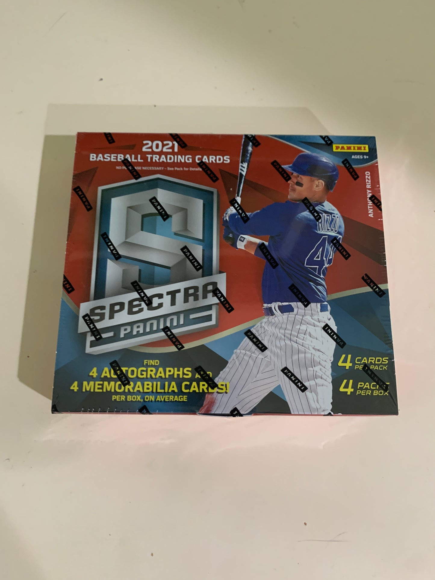 2021 Panini Spectra Baseball Hobby Box.