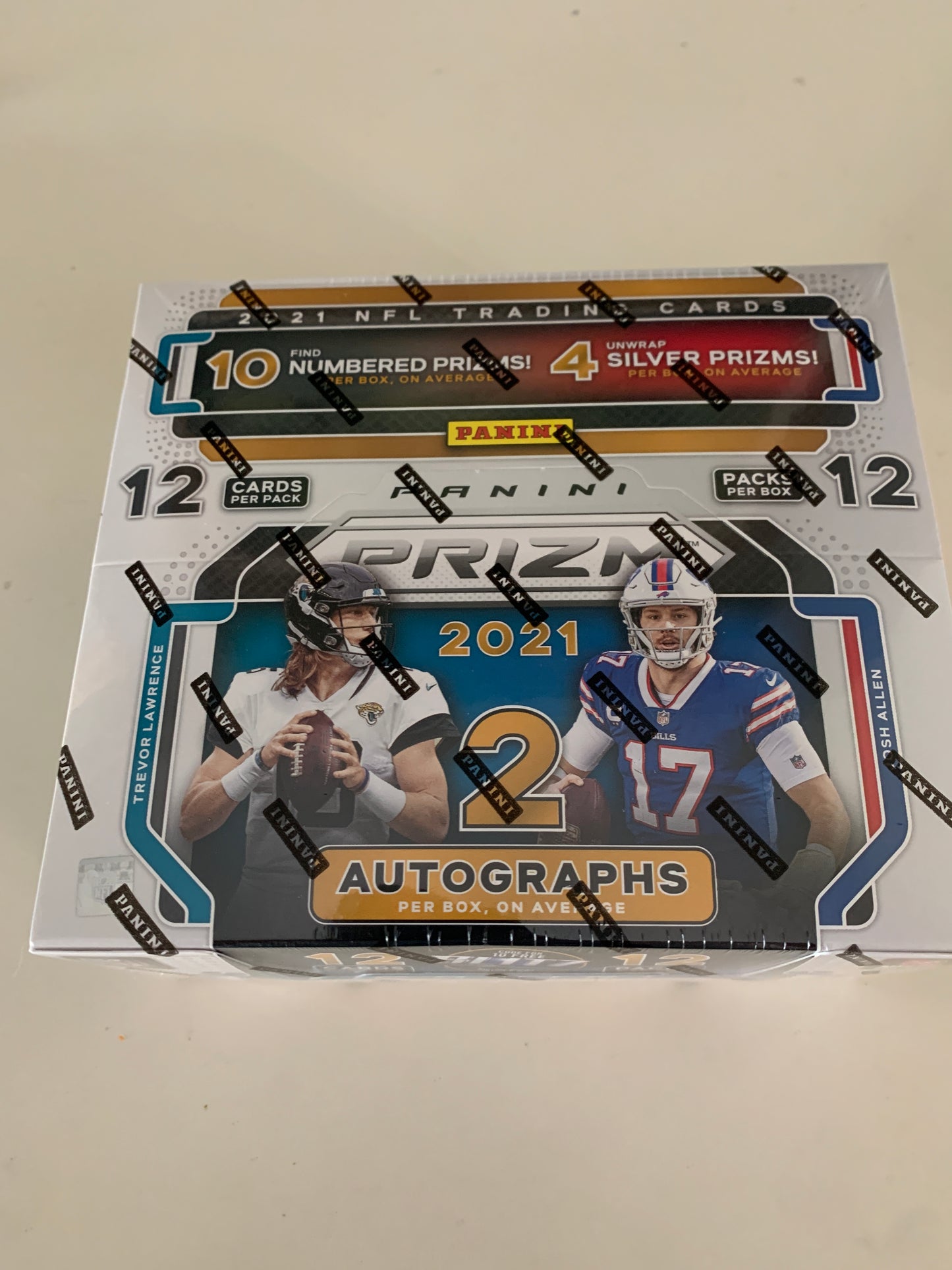 2021 Panini Prizm Football Factory Sealed Hobby Box NFL