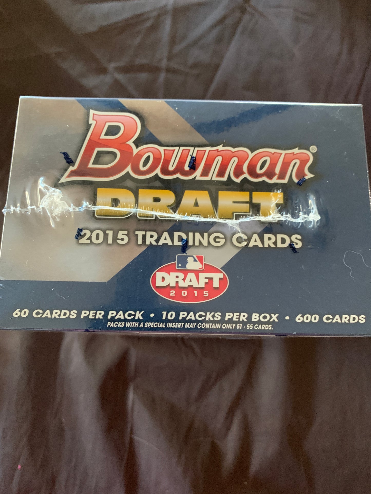 2015 Bowman Draft Baseball Jumbo Hobby Box 5 Auto's per box