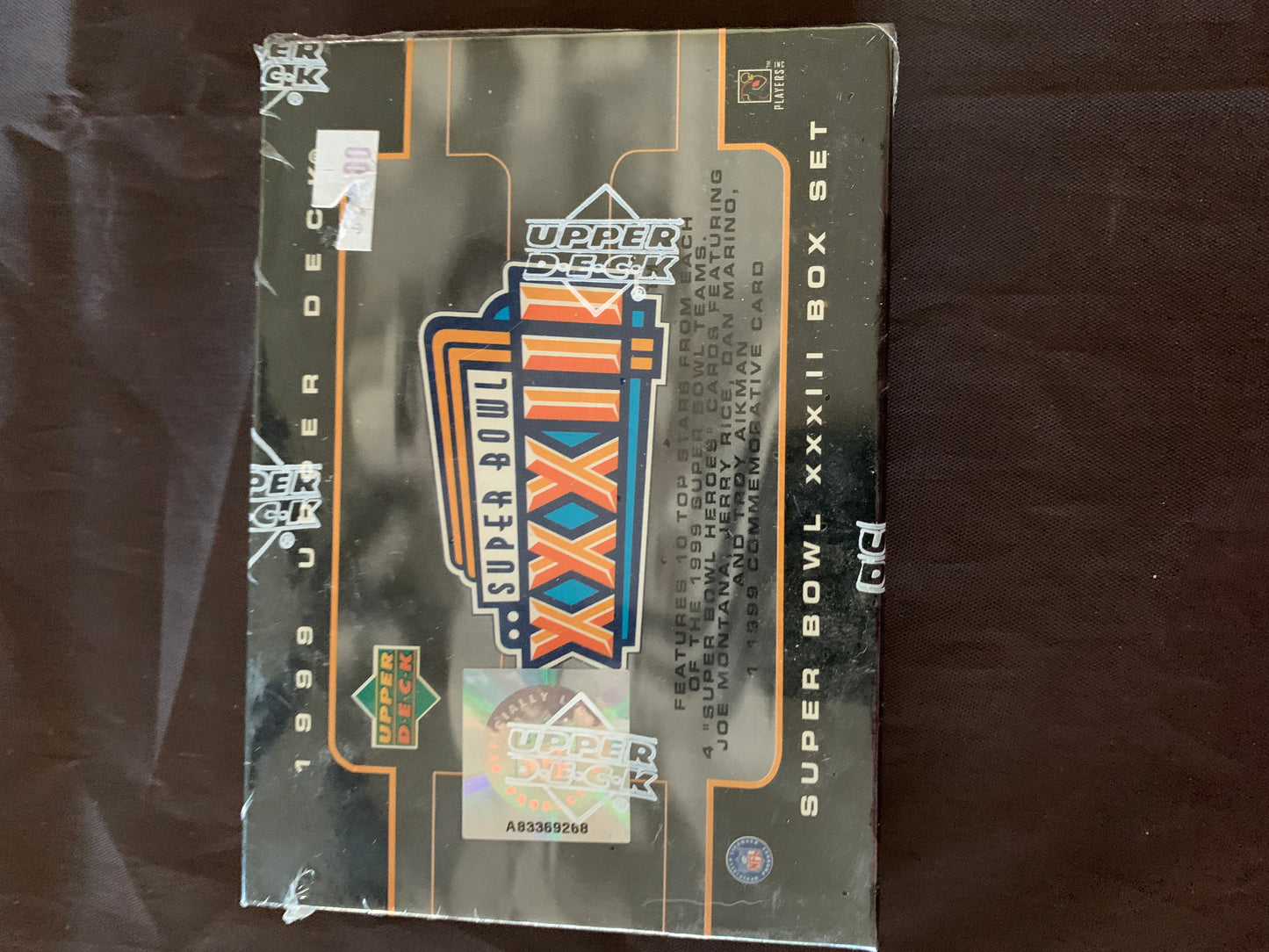 1999 Upper Deck Super Bowl XXXIII 33 Factory Sealed 33 Card Set