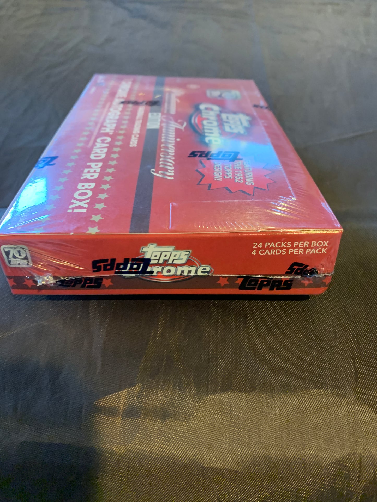 2021 Topps Chrome Platinum Anniversary Baseball Hobby Box - Factory Sealed