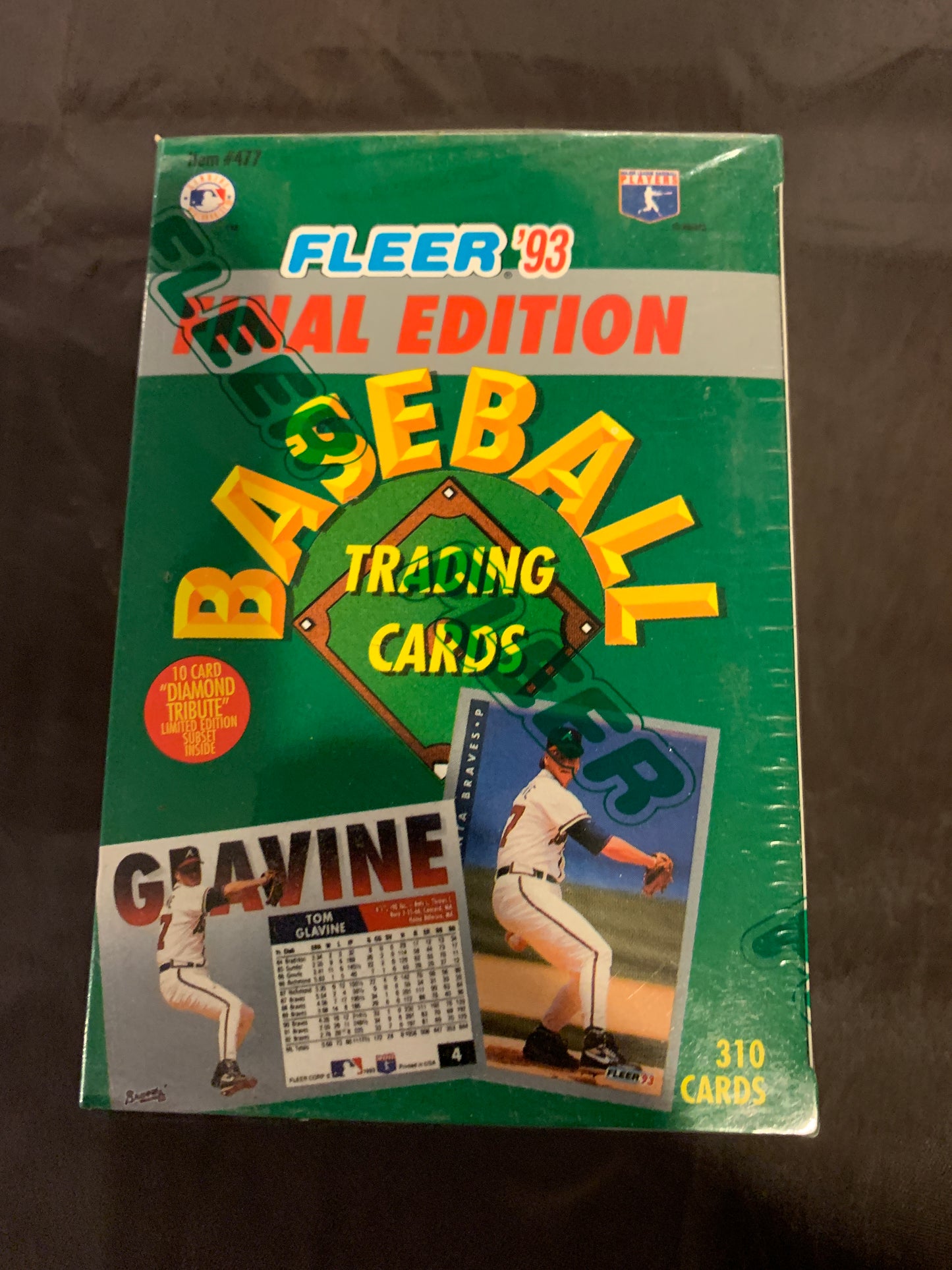 1993 Fleer Baseball Final Edition Update Factory Set W/10 Diamond Tribute Cards