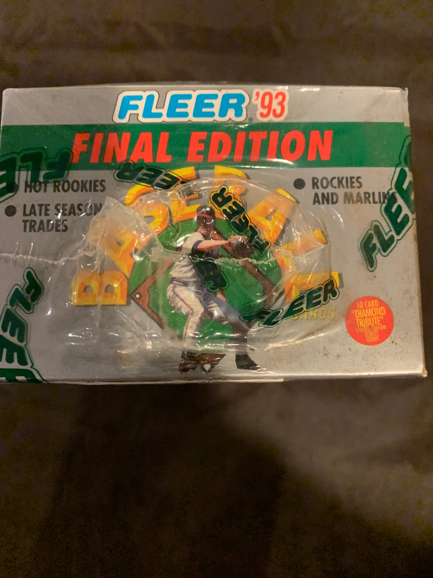 1993 Fleer Baseball Final Edition Update Factory Set W/10 Diamond Tribute Cards