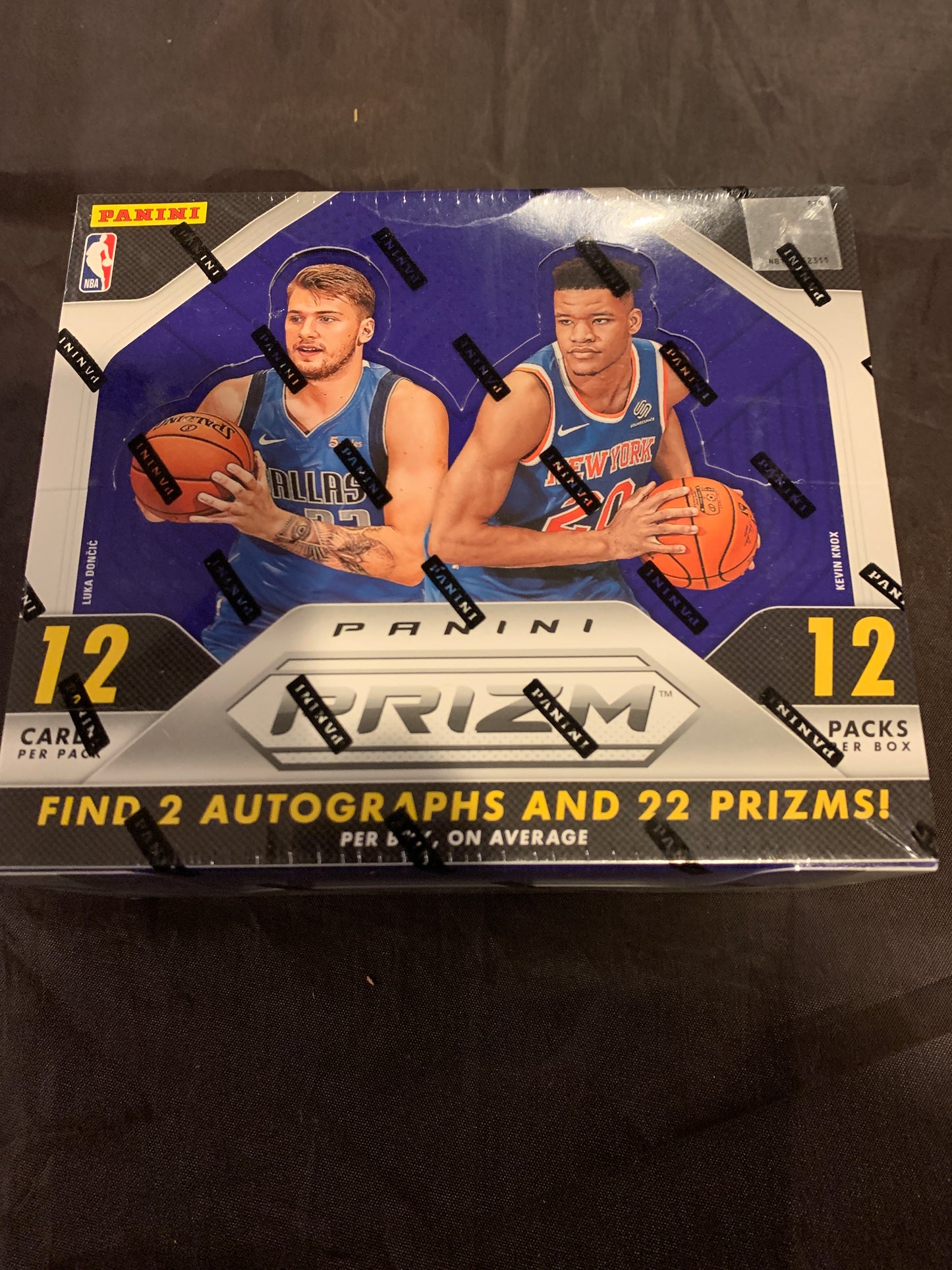 2018-19 Panini Prizm Basketball Sealed Trading Card 12-Pack Hobby Box