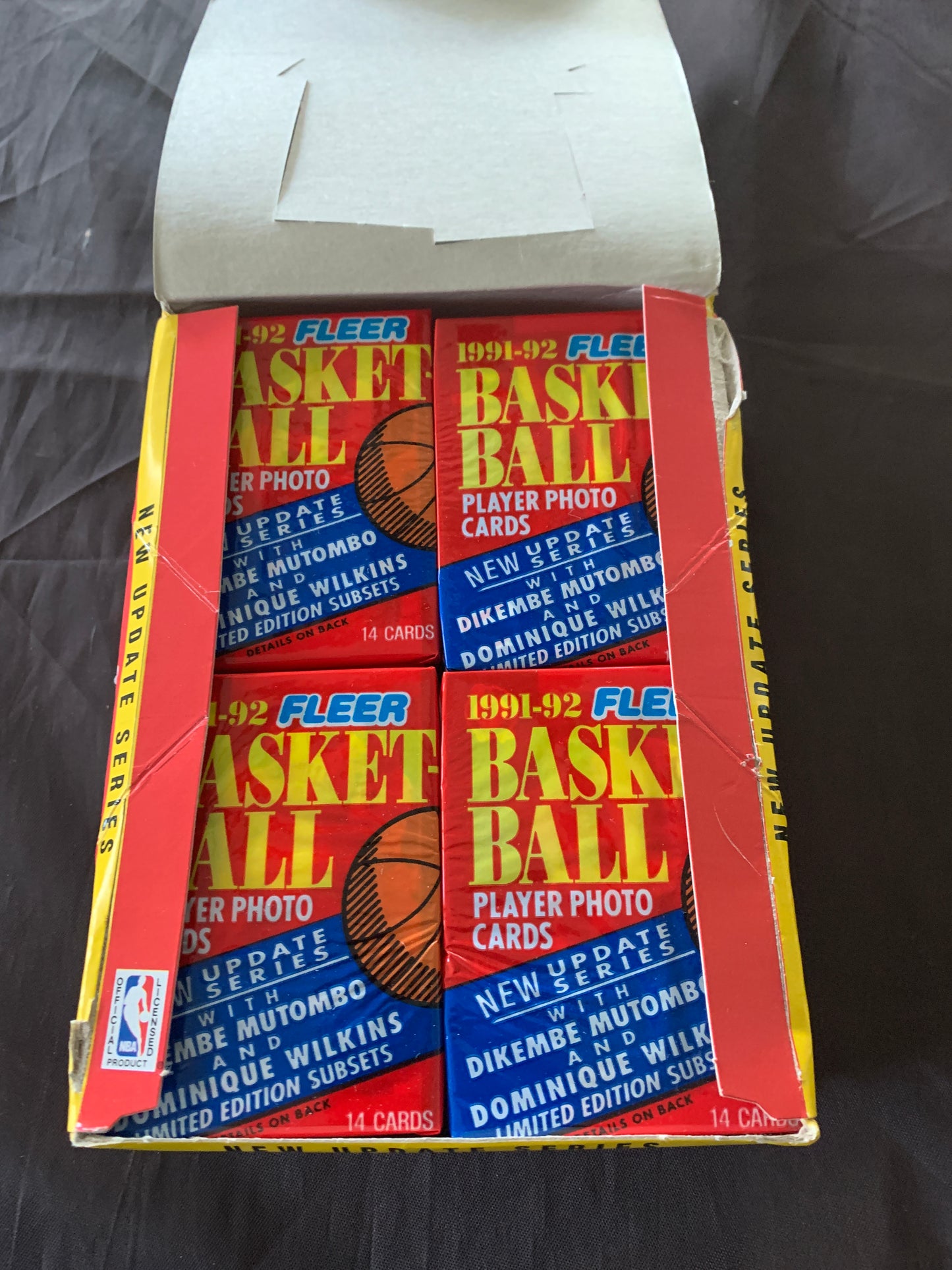 1991-92 Fleer Basketball Update Series Single Pack For Sale