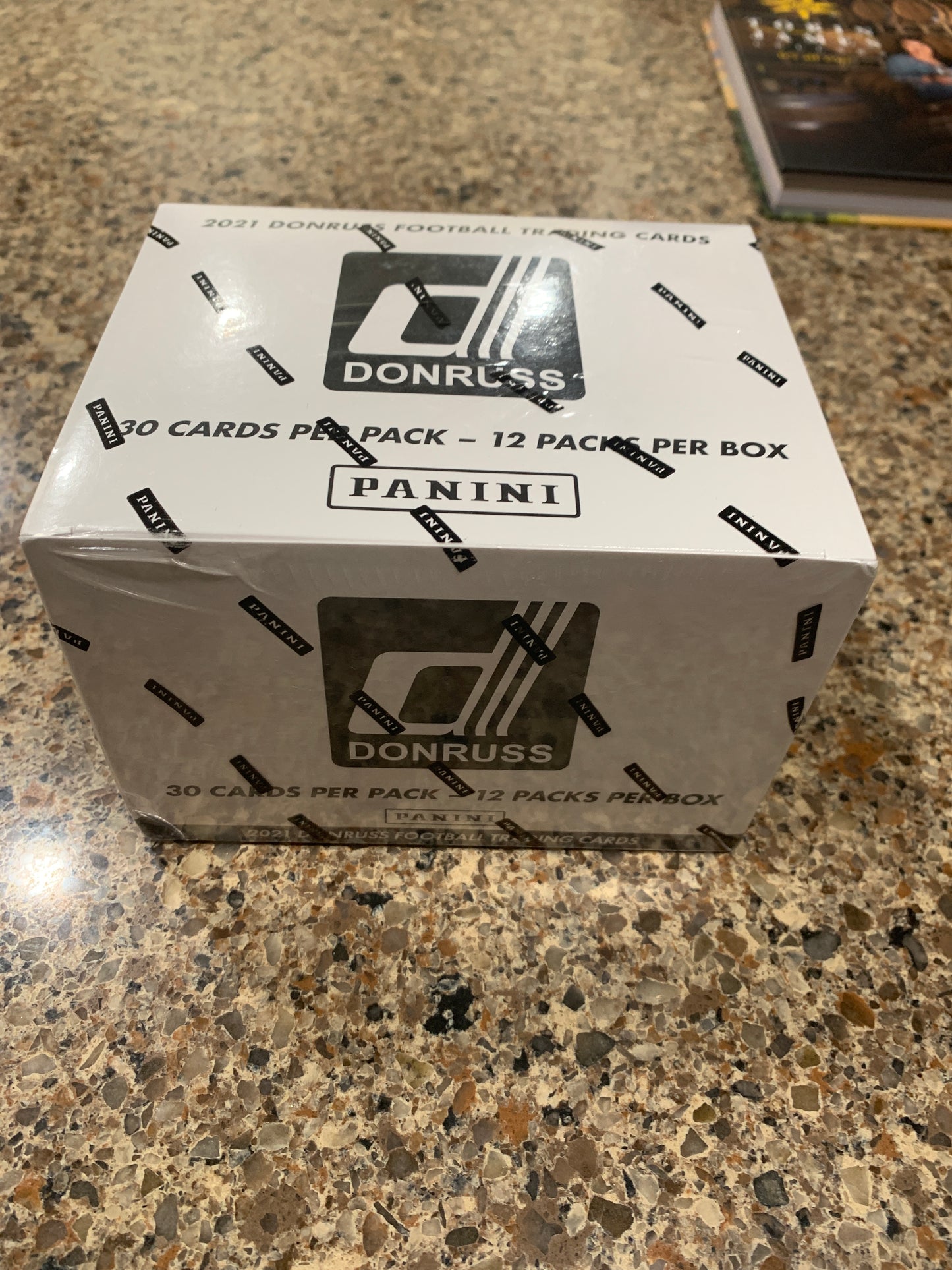 2021 Donruss Football Sealed JUMBO FAT CELLO Pack Box-360 Cards! 48 Parallels