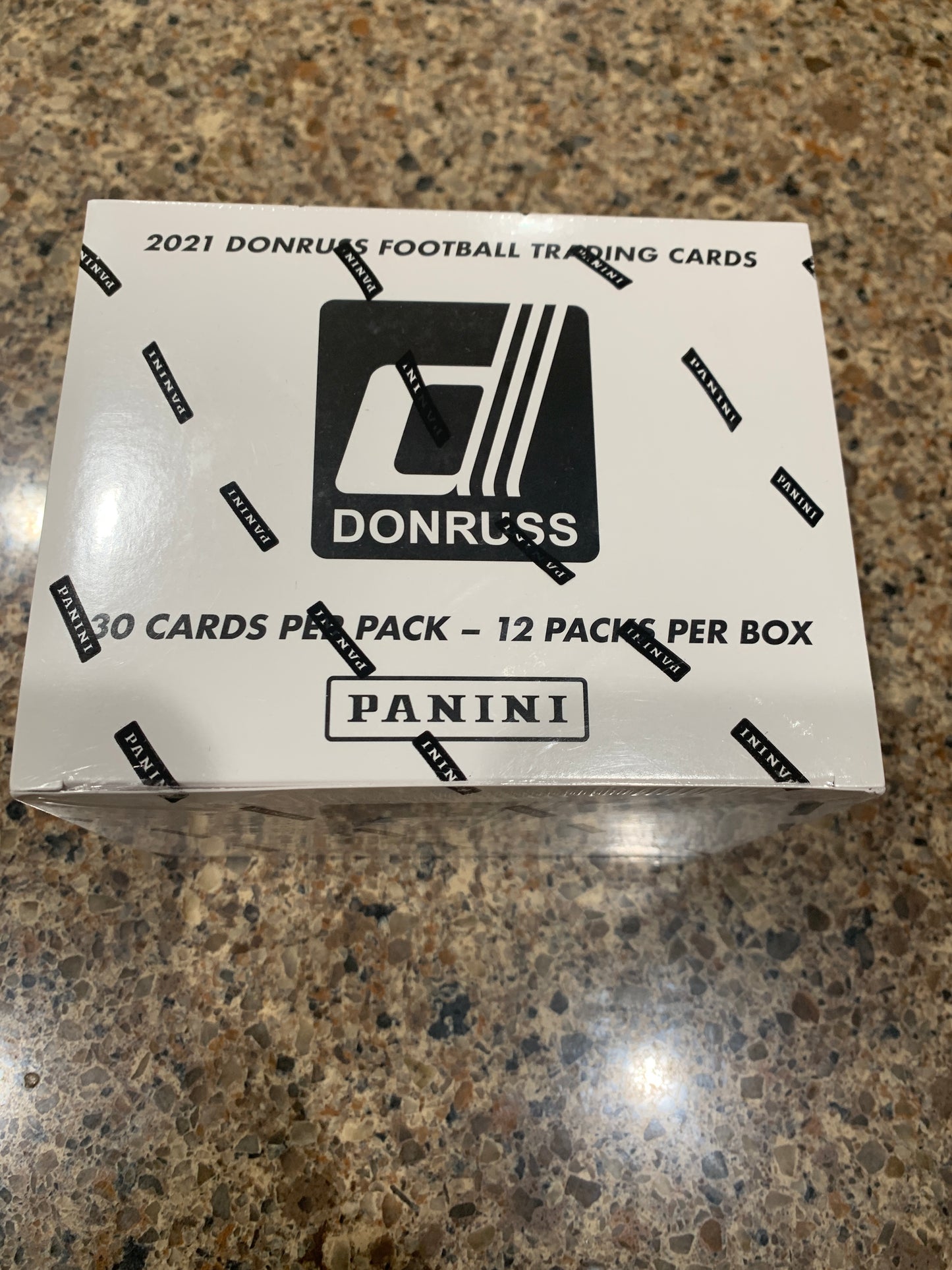 2021 Donruss Football Sealed JUMBO FAT CELLO Pack Box-360 Cards! 48 Parallels