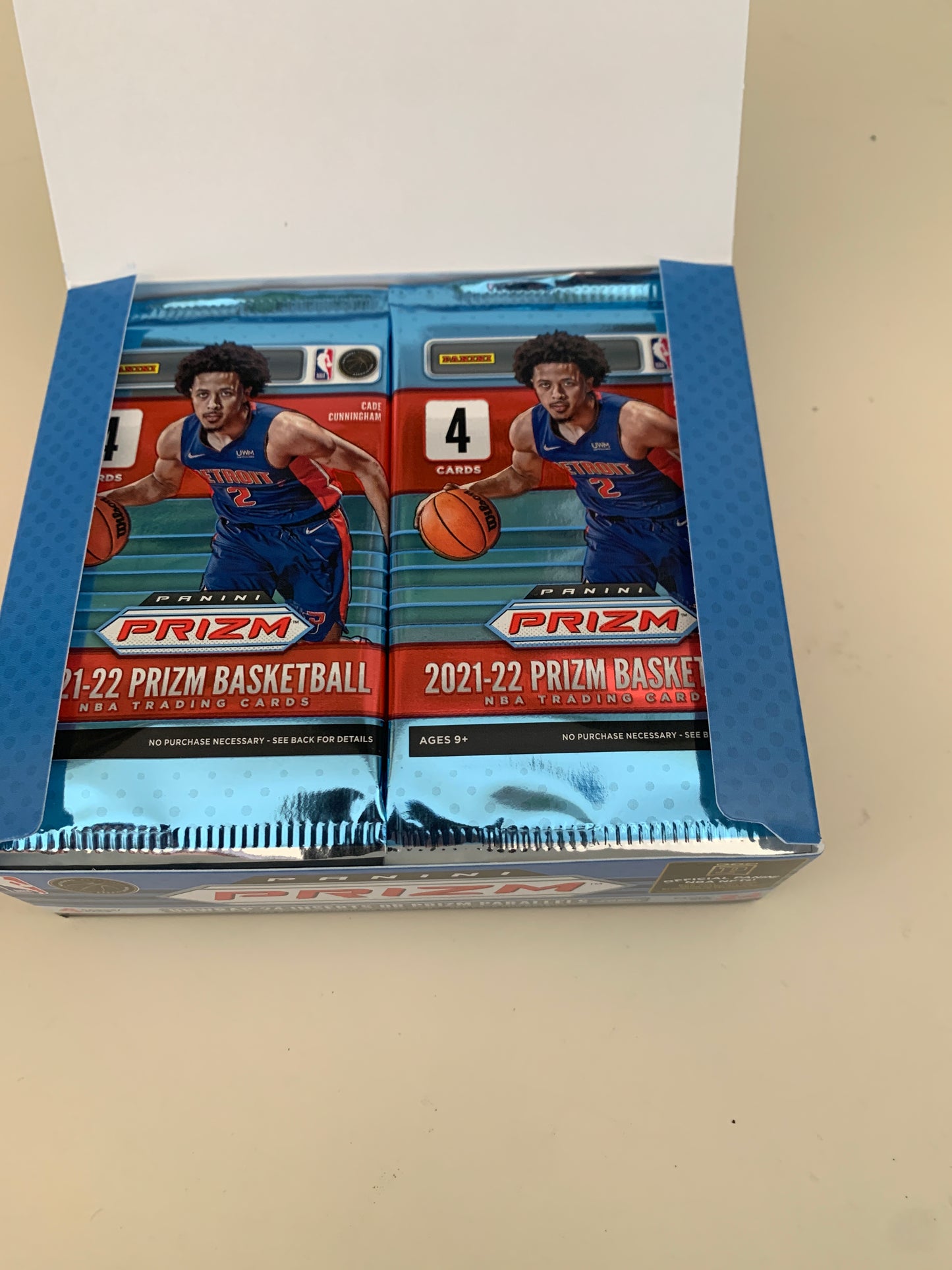 2021-22 Panini Prizm Basketball Retail Pack From Factory Sealed Box RC Cade,Suggs
