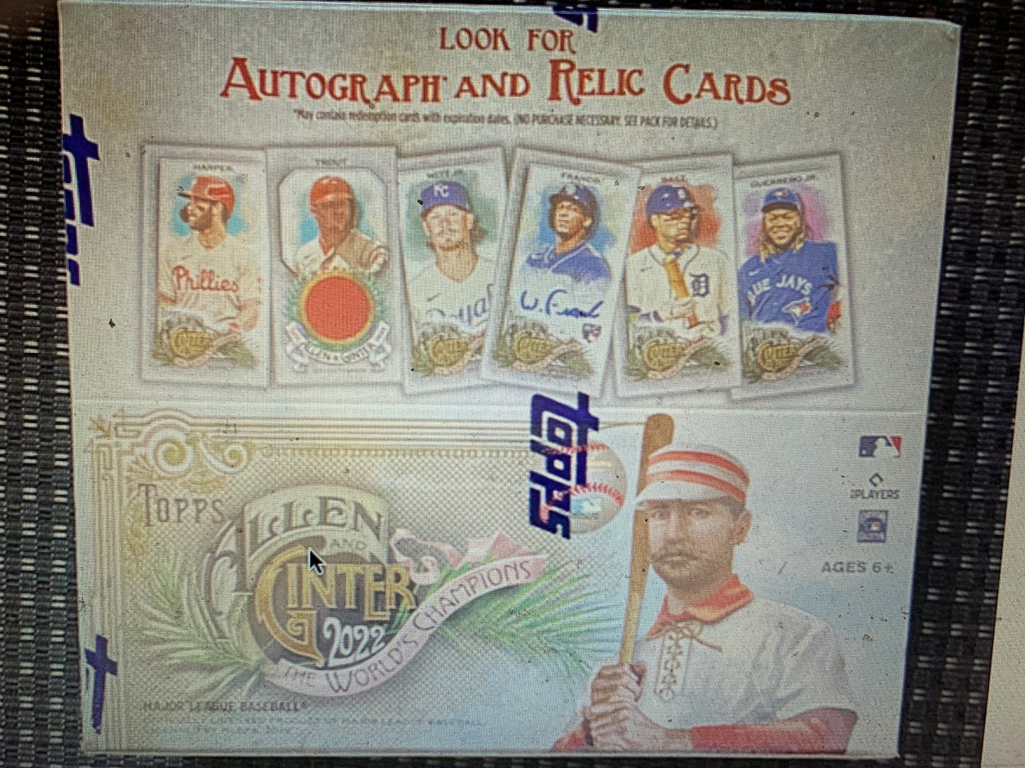 2022 Topps Allen & Ginter Baseball Retail 24-Pack Box