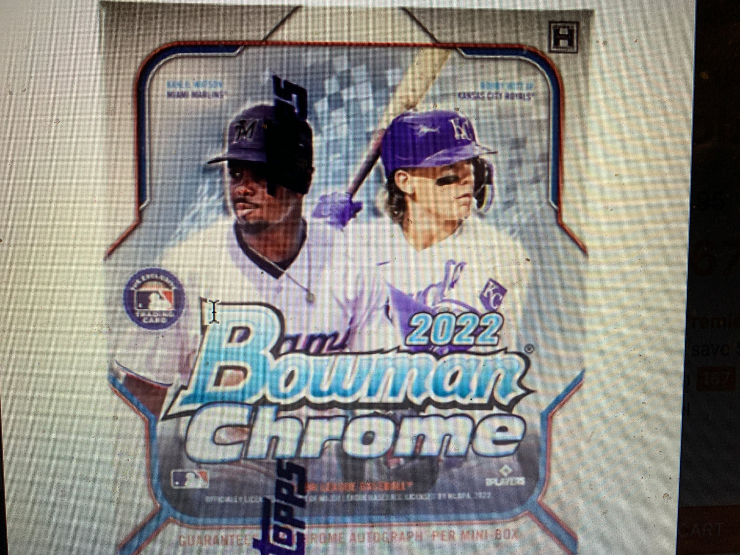 2022 Bowman Chrome Baseball Hobby Mini Box
